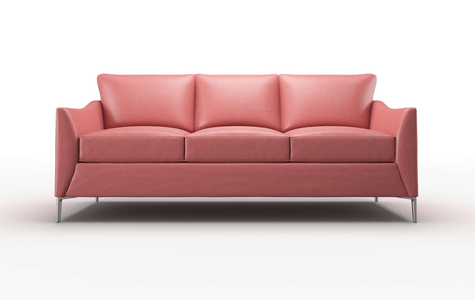 Hamburg Dillion Cordovan Sofa metal legs 1