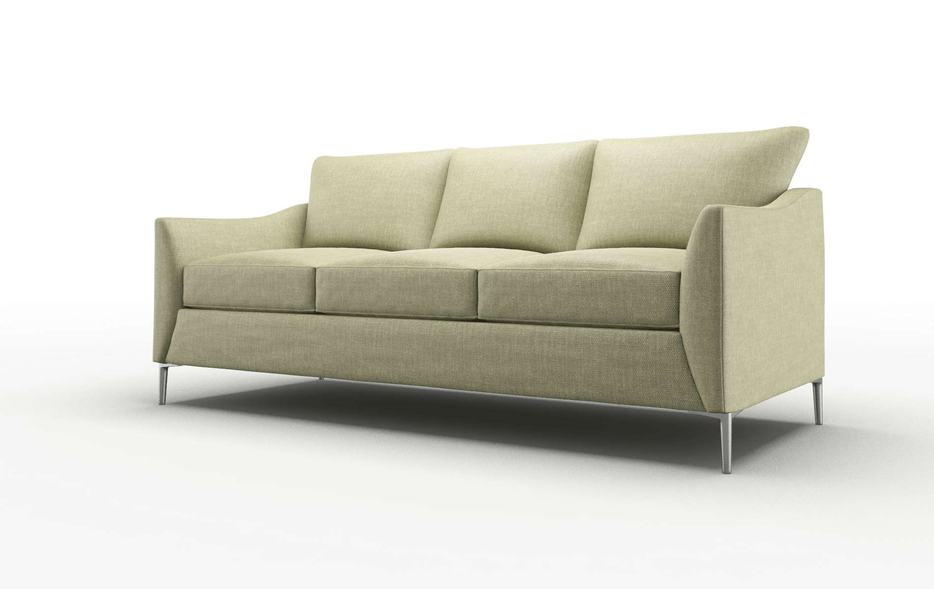 Hamburg Durham Lime Sofa metal legs 4