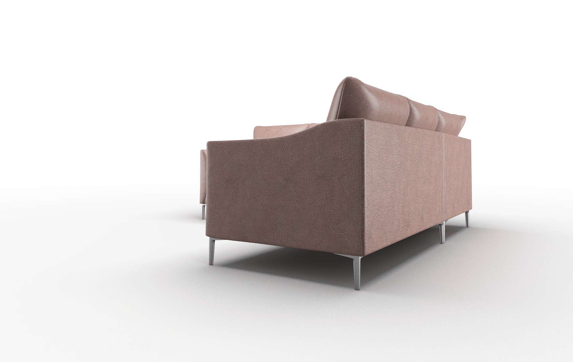 Hamburg Ford Brown Sectional metal legs 4