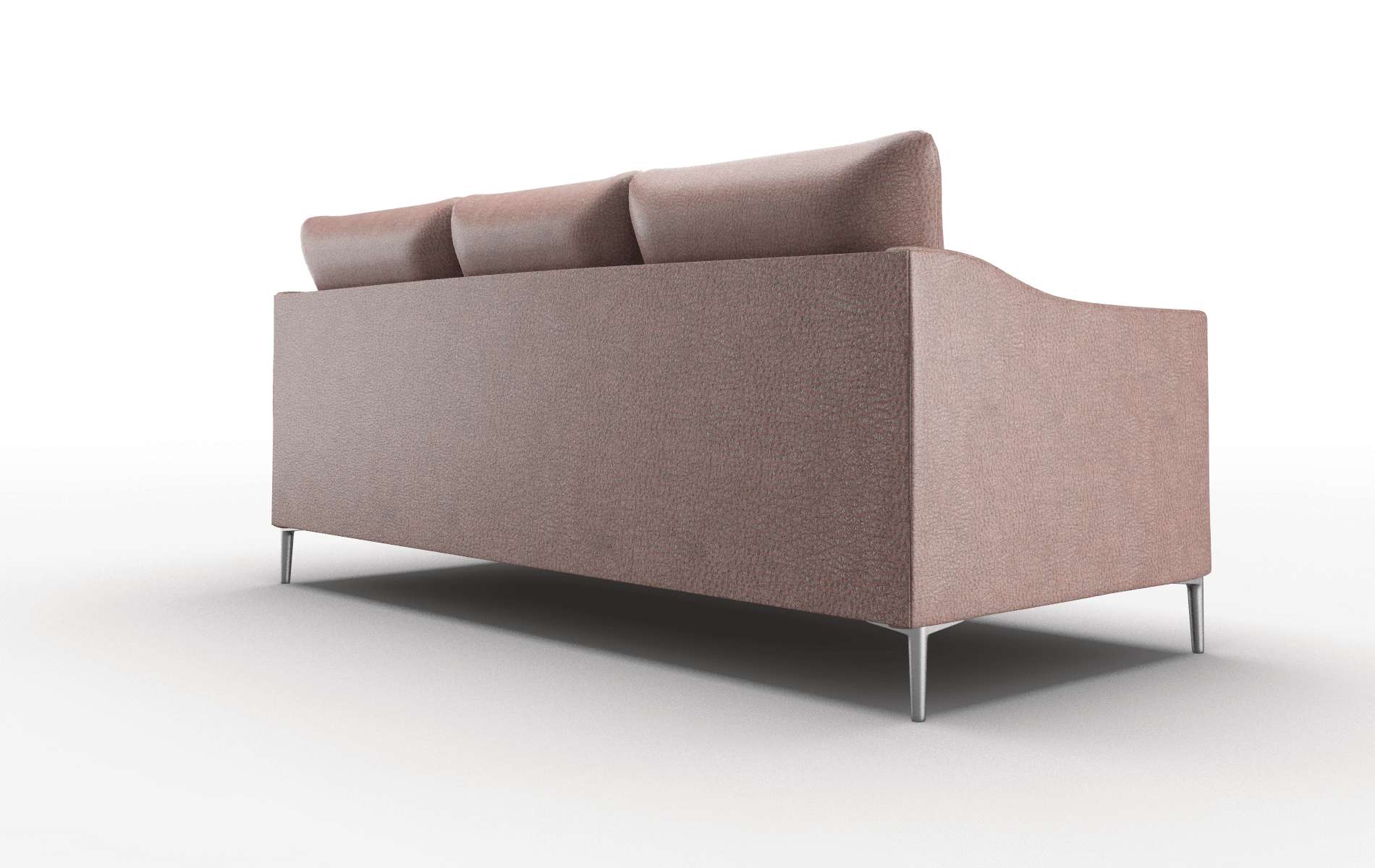 Hamburg Ford Brown Sofa metal legs 5