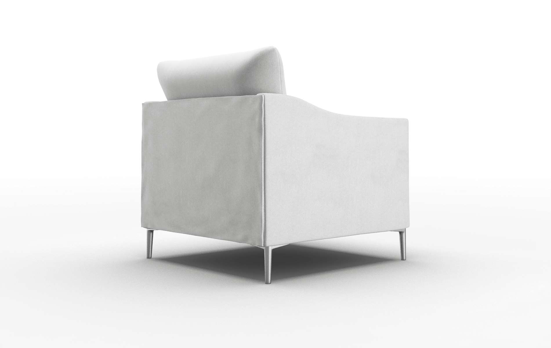 Hamburg Geo Sterling Chair metal legs 5