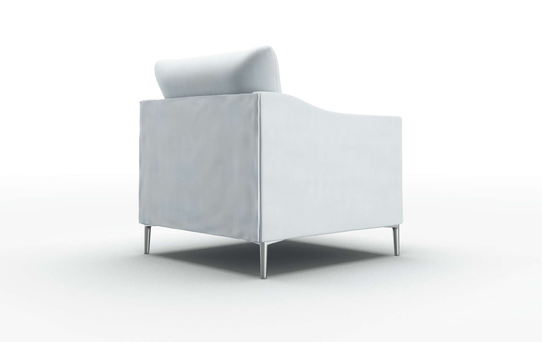 Hamburg Hathaway Aqua Chair metal legs 5