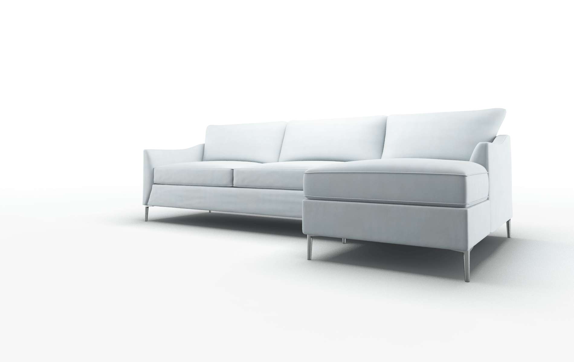 Hamburg Hathaway Aqua Panel metal legs 4