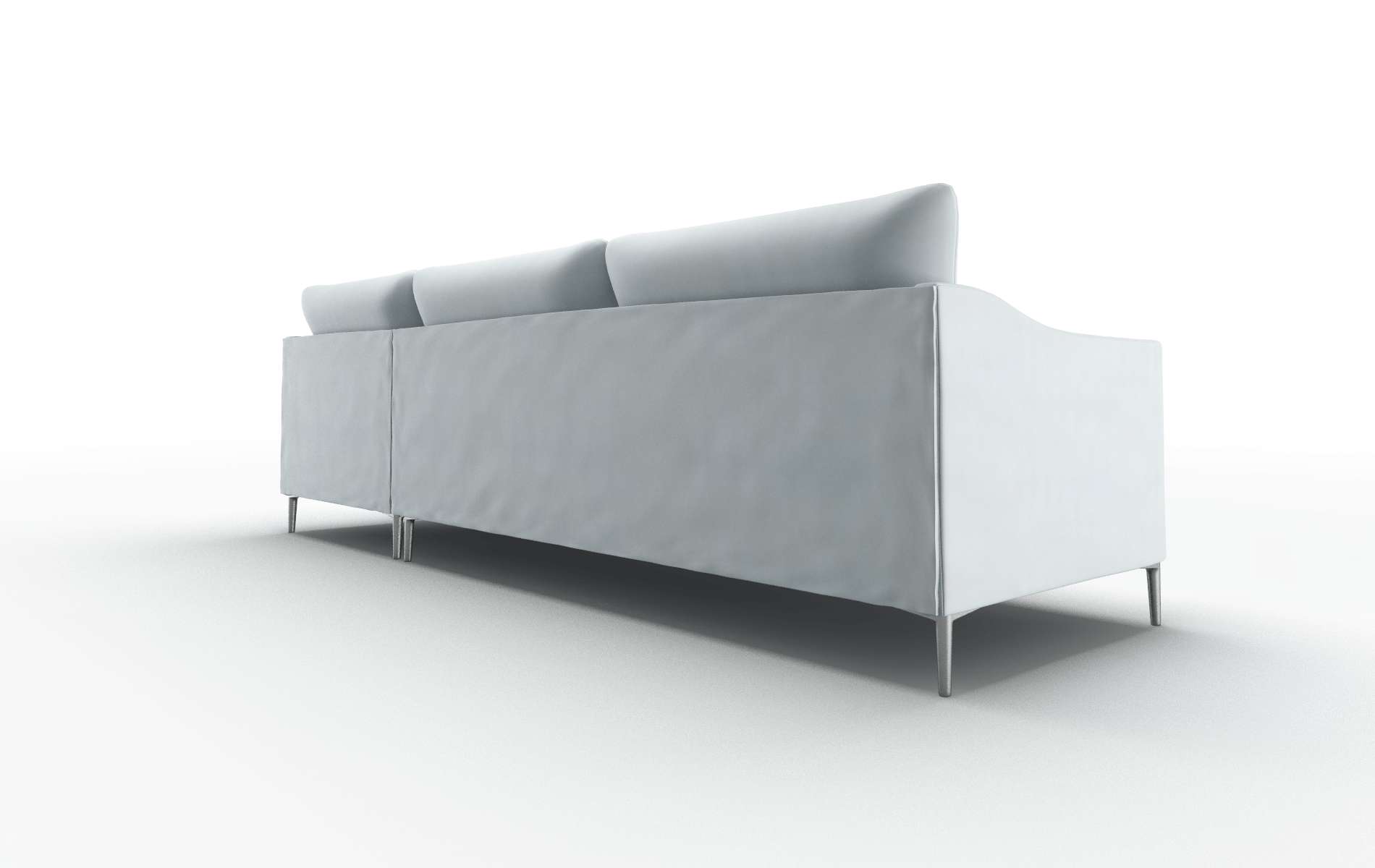 Hamburg Hathaway Aqua Panel metal legs 5