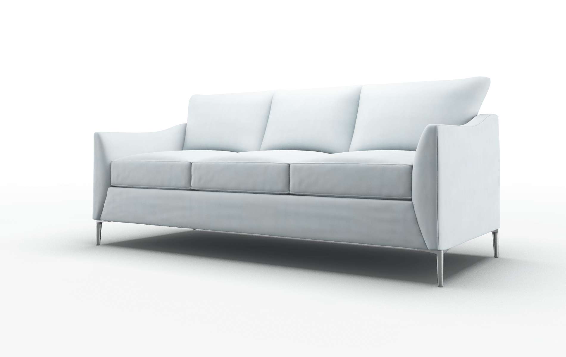 Hamburg Hathaway Aqua Sofa metal legs 4