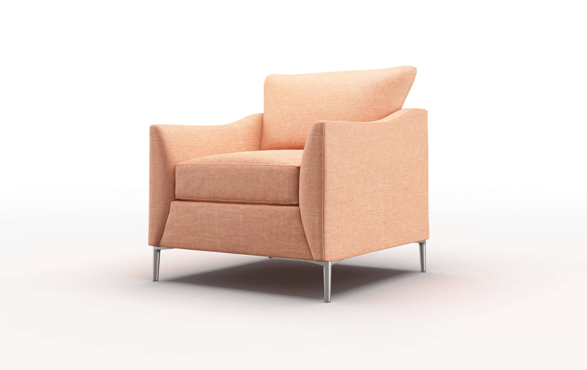 Hamburg Hepburn Appricot Chair metal legs 4