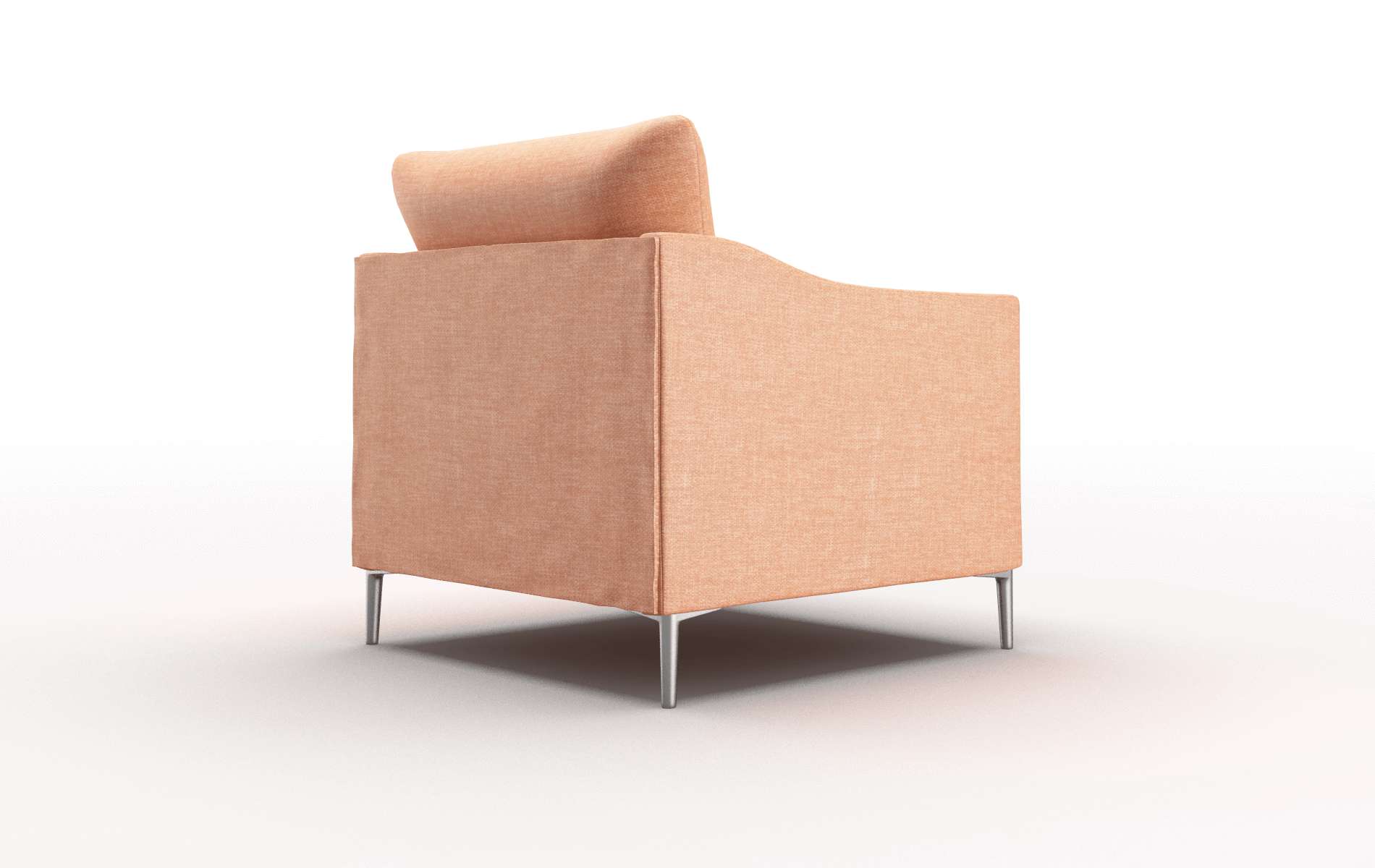 Hamburg Hepburn Appricot Chair metal legs 5