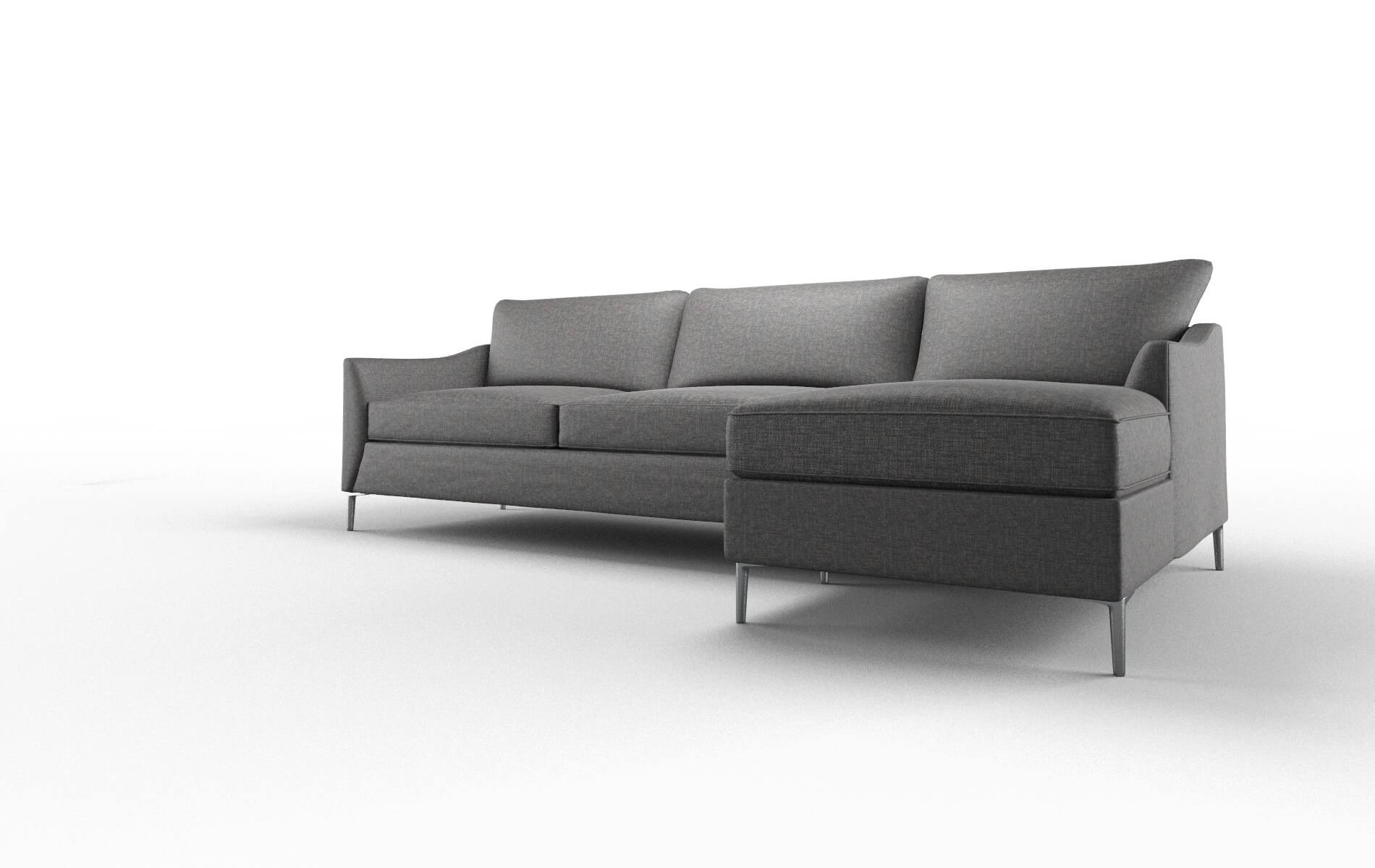 Hamburg Insight Charcoal Panel metal legs 4