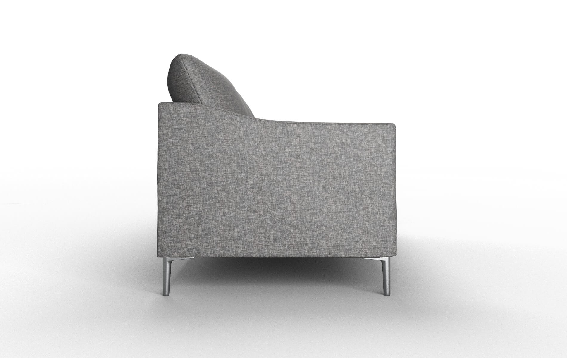 Hamburg Insight Charcoal Sofa metal legs 3