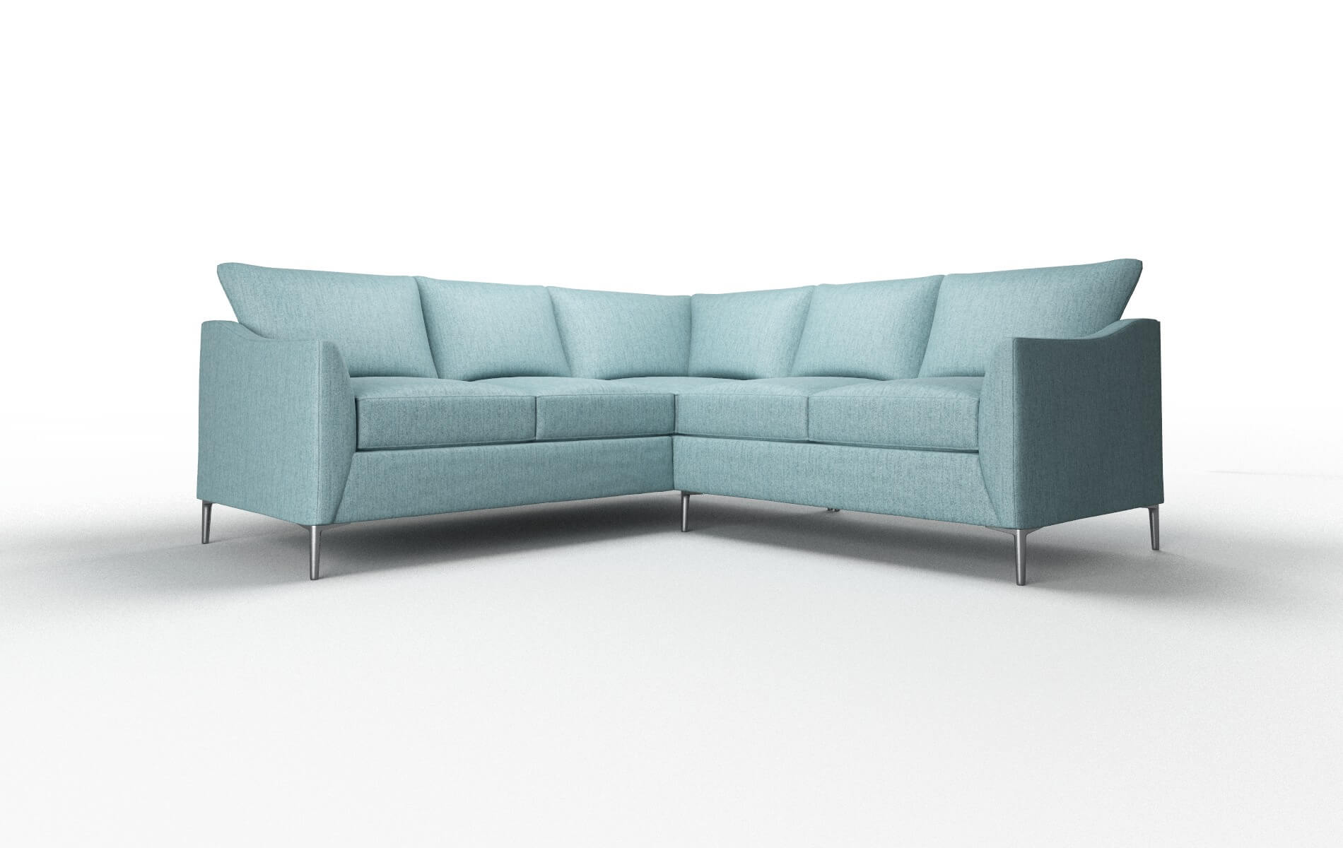 Hamburg Insight peacock Sectional Metal Legs  1