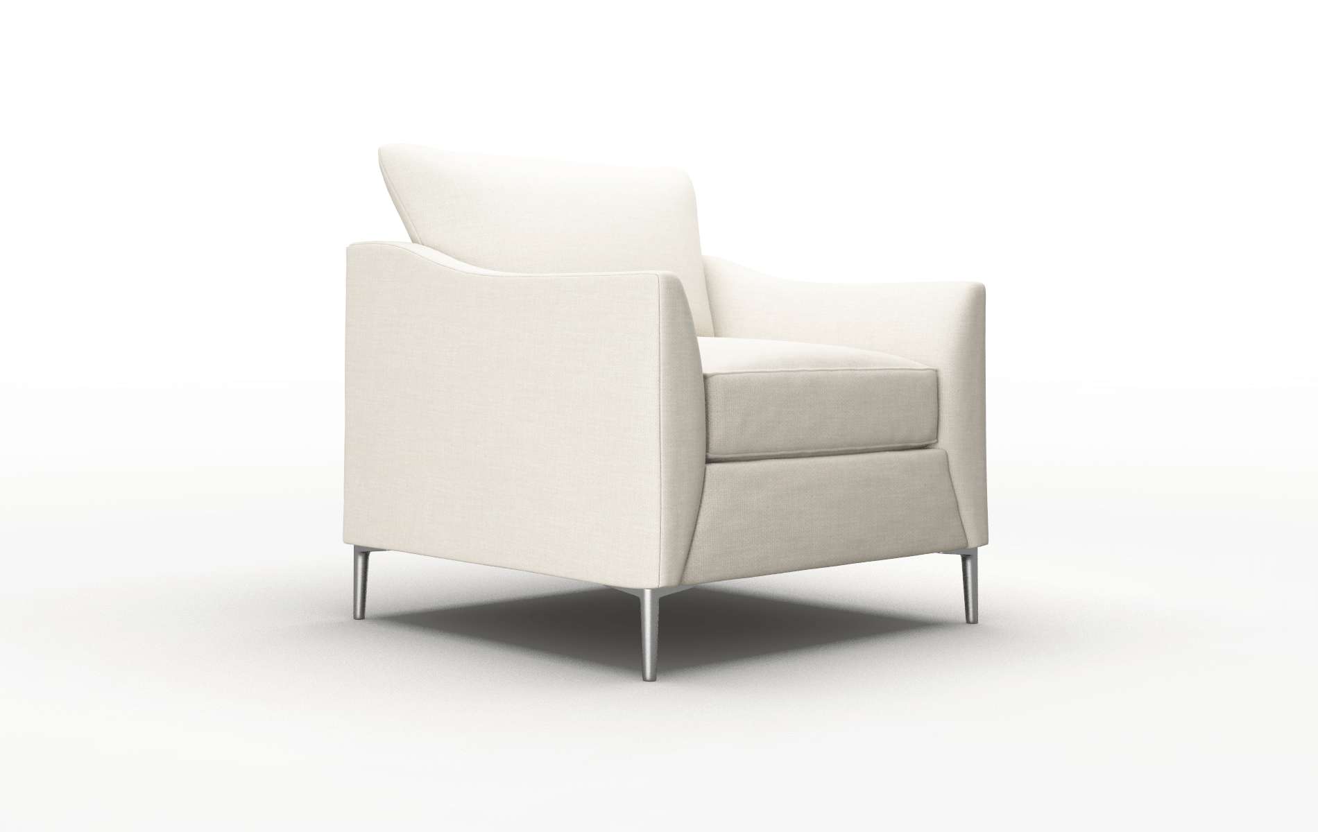 Hamburg Keylargo Almond Chair metal legs 2