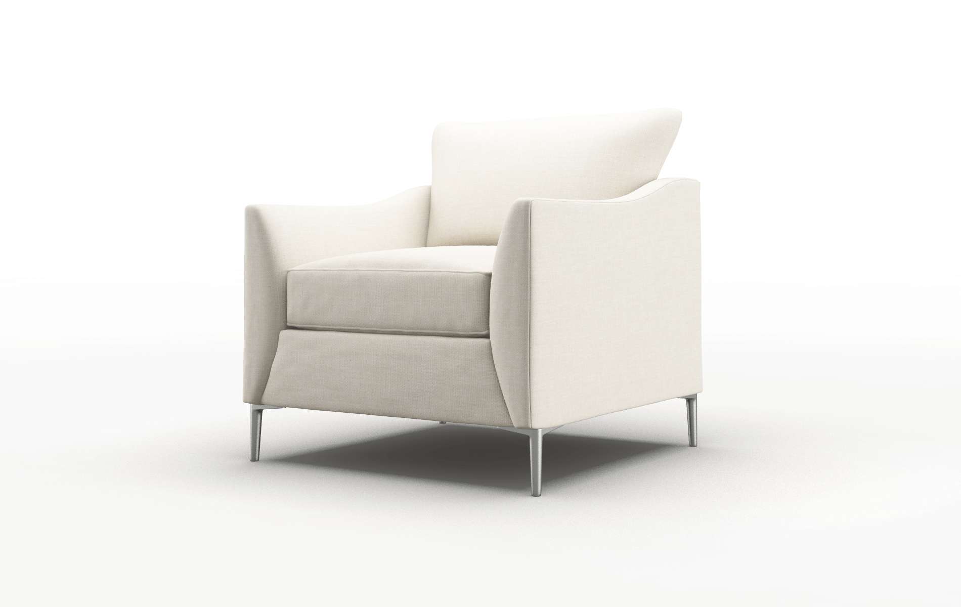 Hamburg Keylargo Almond Chair metal legs 4