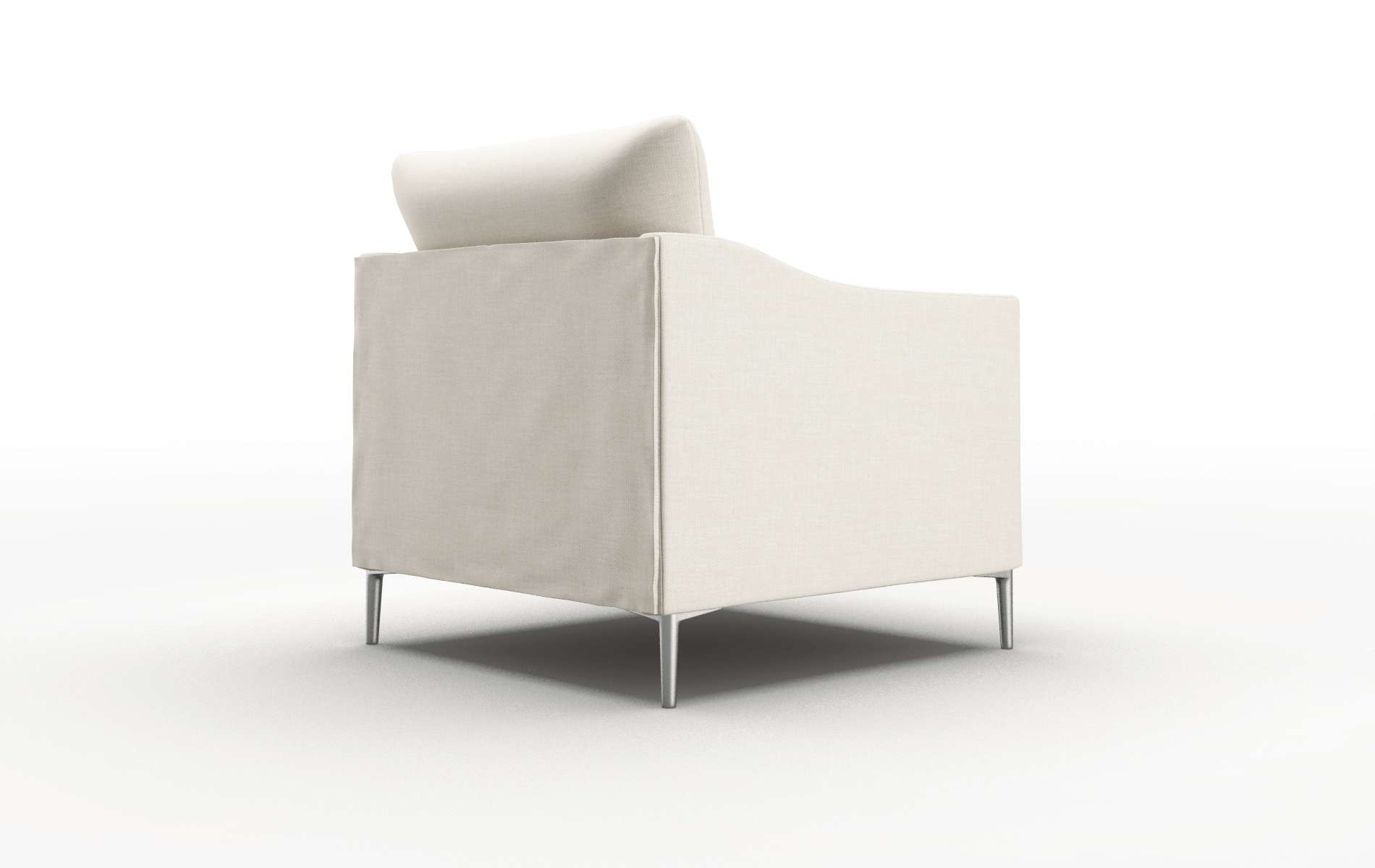 Hamburg Keylargo Almond Chair metal legs 5