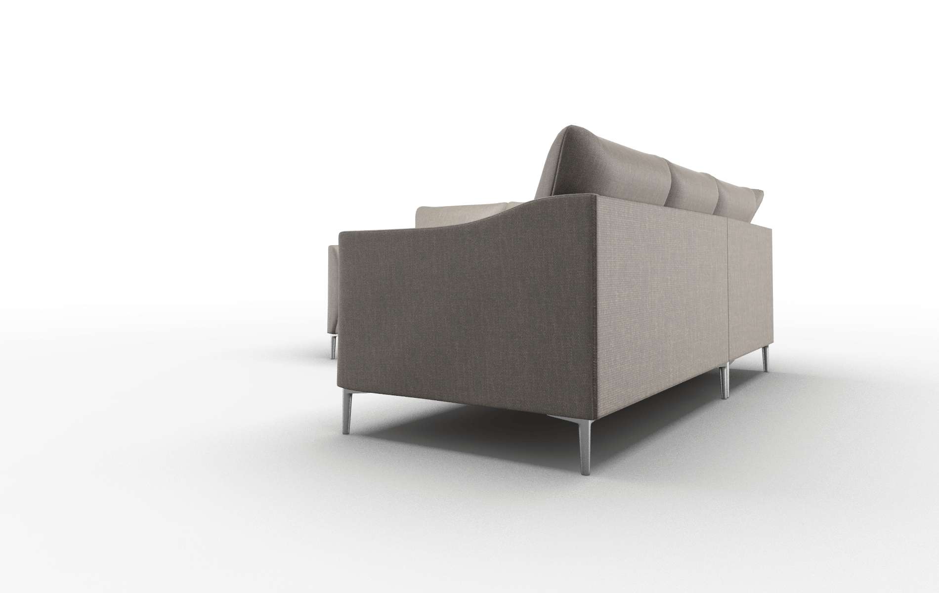 Hamburg Keylargo Bark Sectional metal legs 4