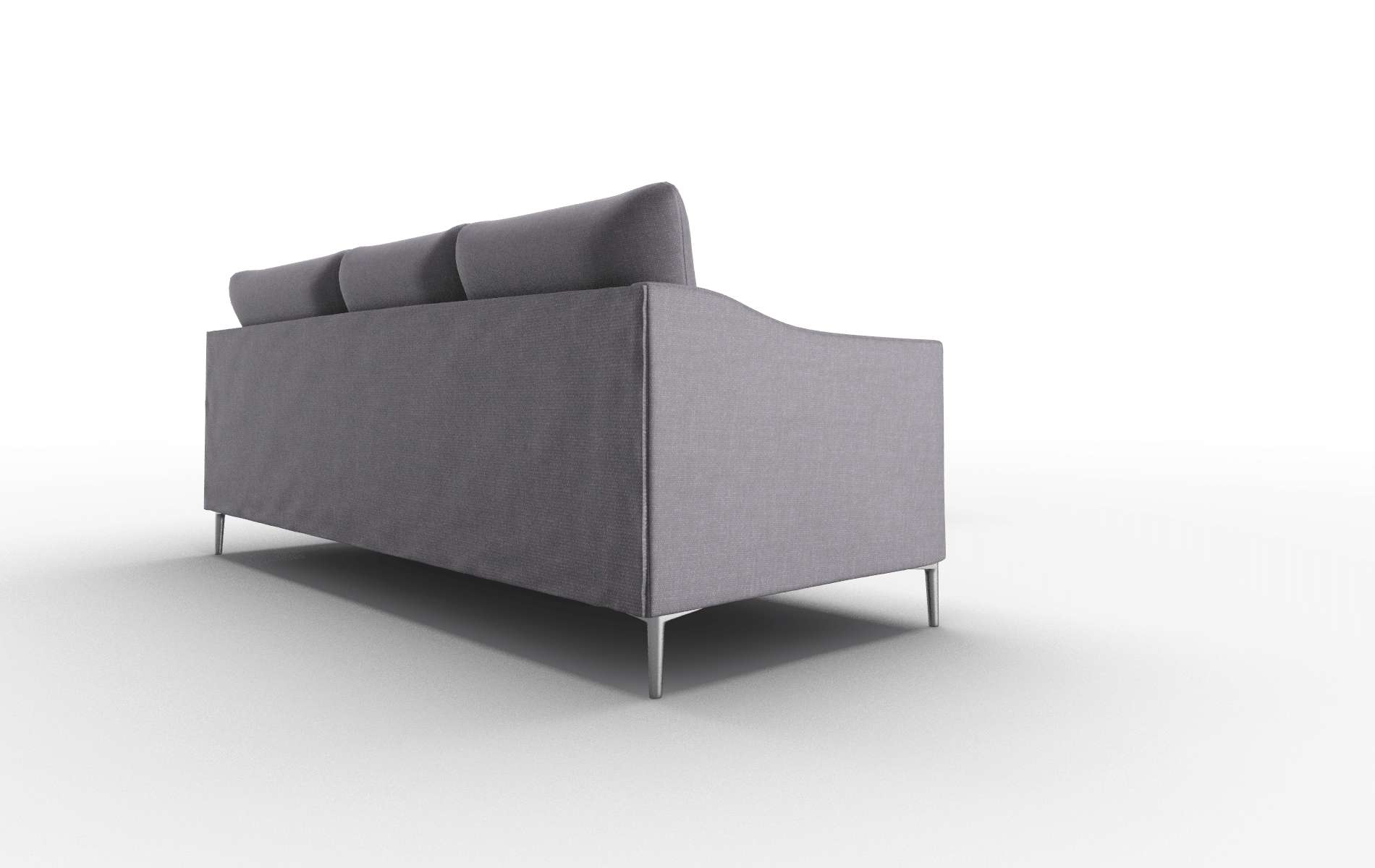 Hamburg Keylargo Grape Sectional metal legs 3