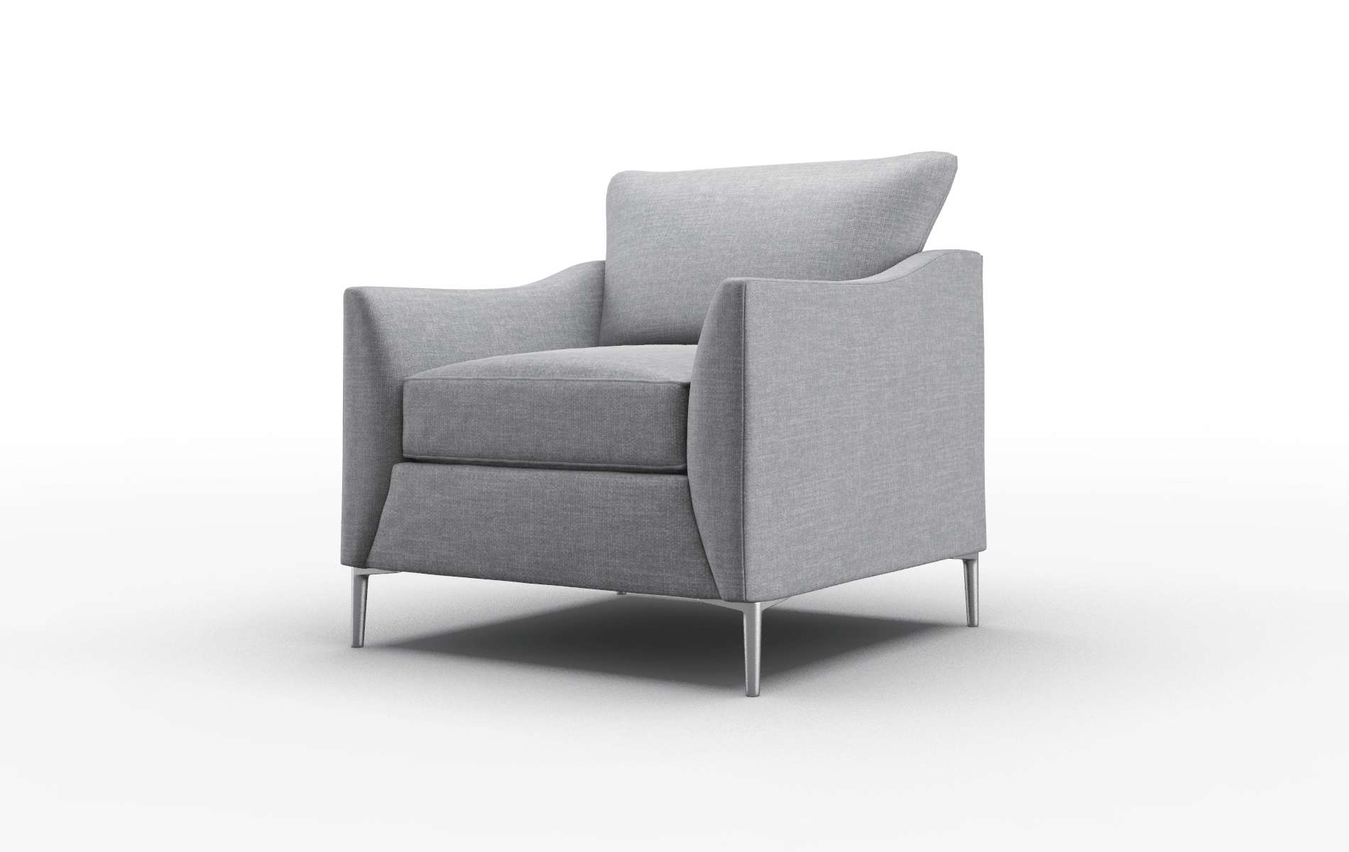 Hamburg Keylargo Graphite Chair metal legs 4