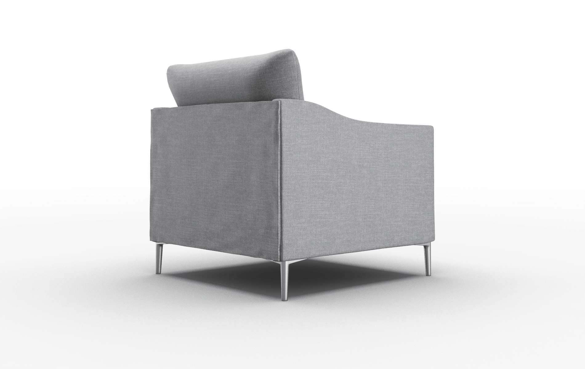 Hamburg Keylargo Graphite Chair metal legs 5