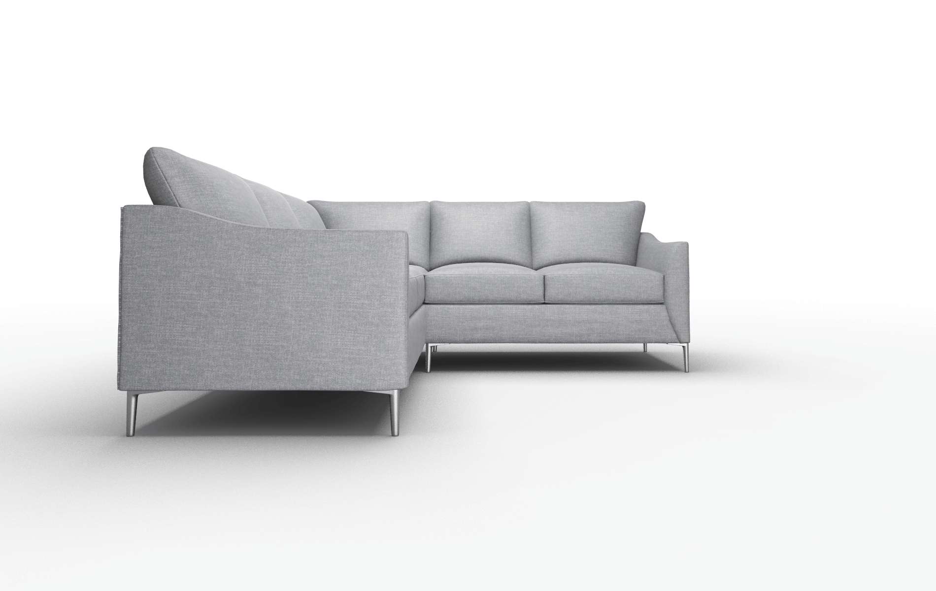 Hamburg Keylargo Graphite Sectional metal legs 2