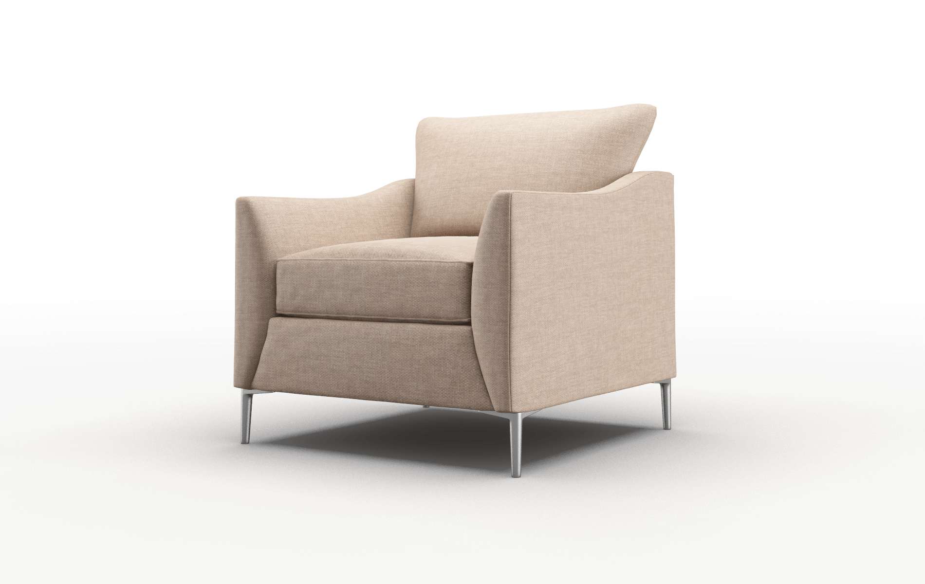 Hamburg Keylargo Mink Chair metal legs 4