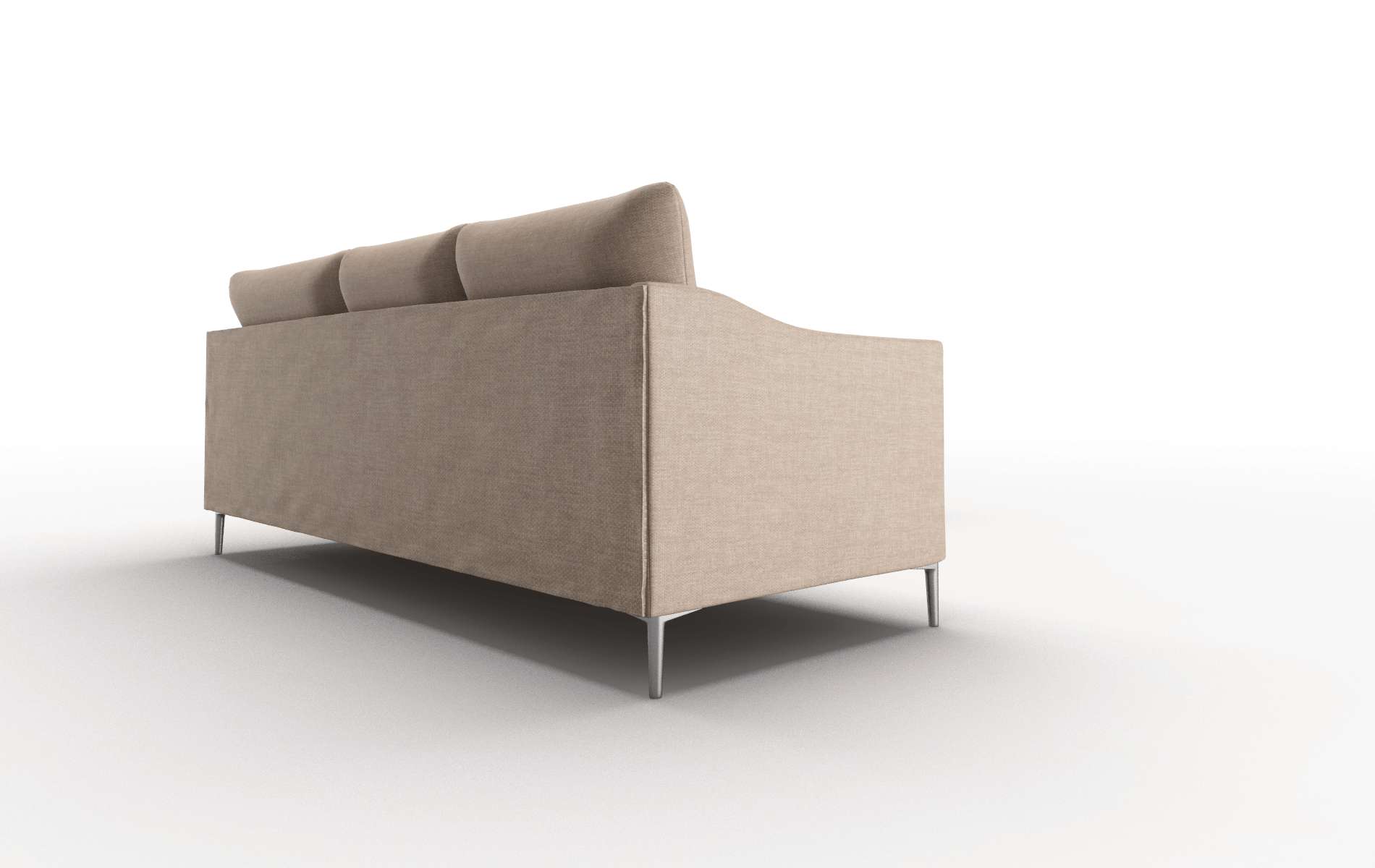 Hamburg Keylargo Mink Sectional metal legs 3