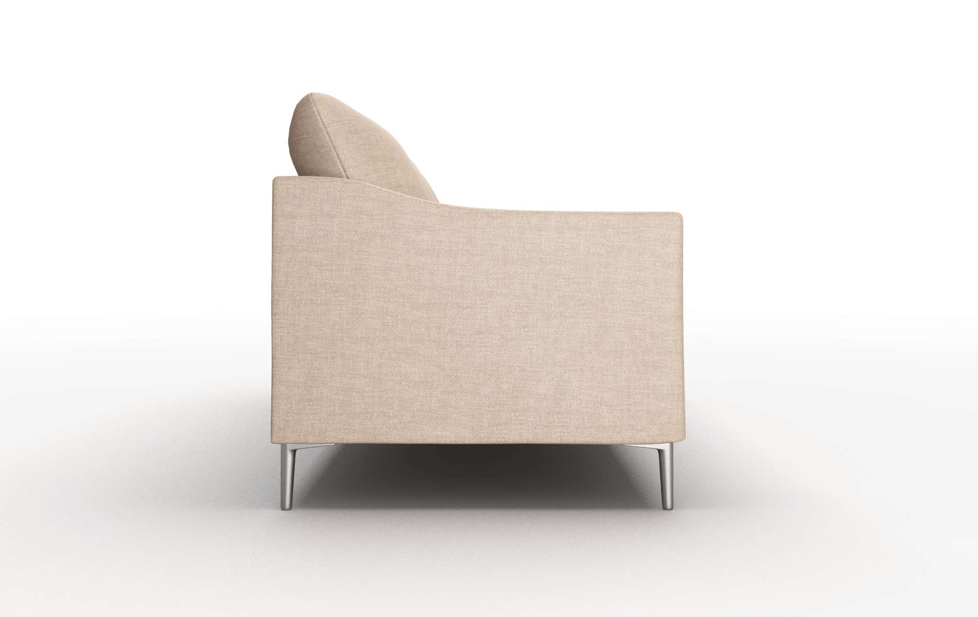 Hamburg Keylargo Mink Sofa metal legs 3