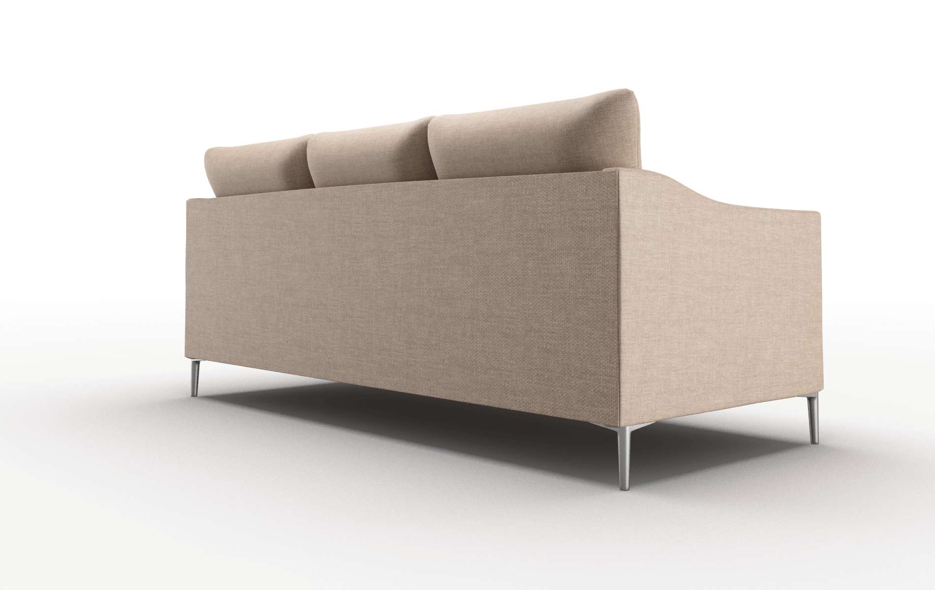 Hamburg Keylargo Mink Sofa metal legs 5