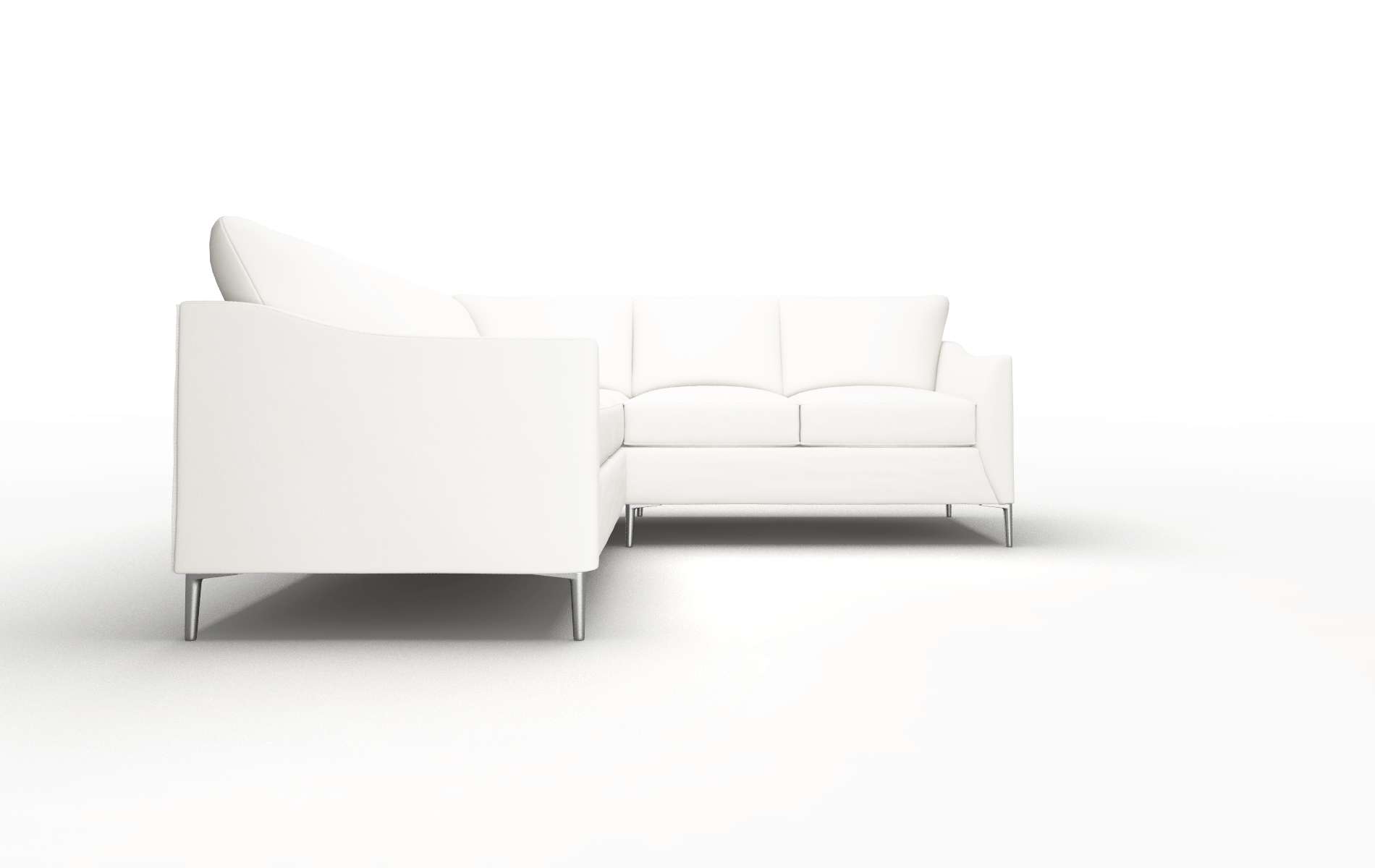 Hamburg Keylargo Oatmeal Sectional metal legs 2