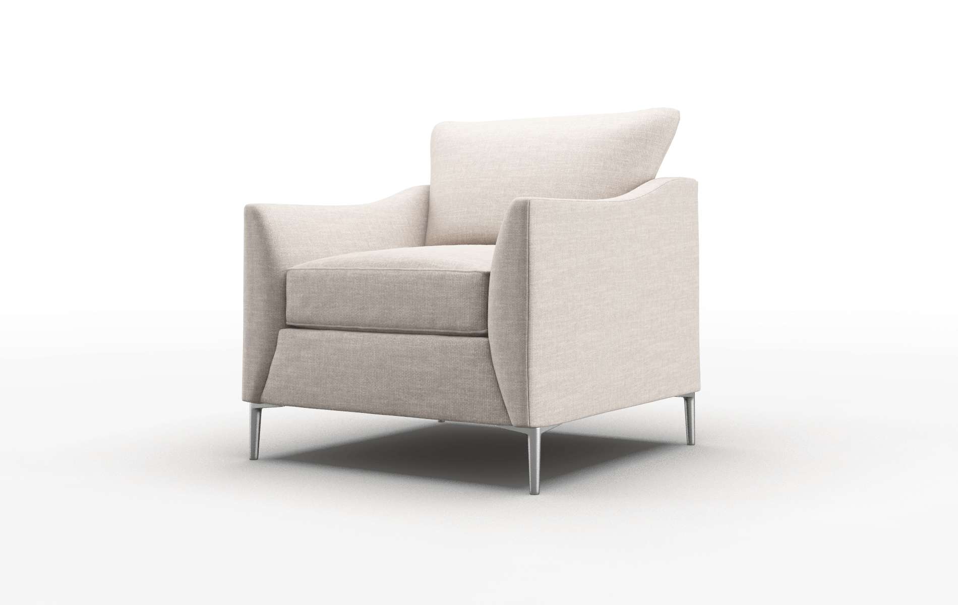 Hamburg Keylargo Pumice Chair metal legs 4