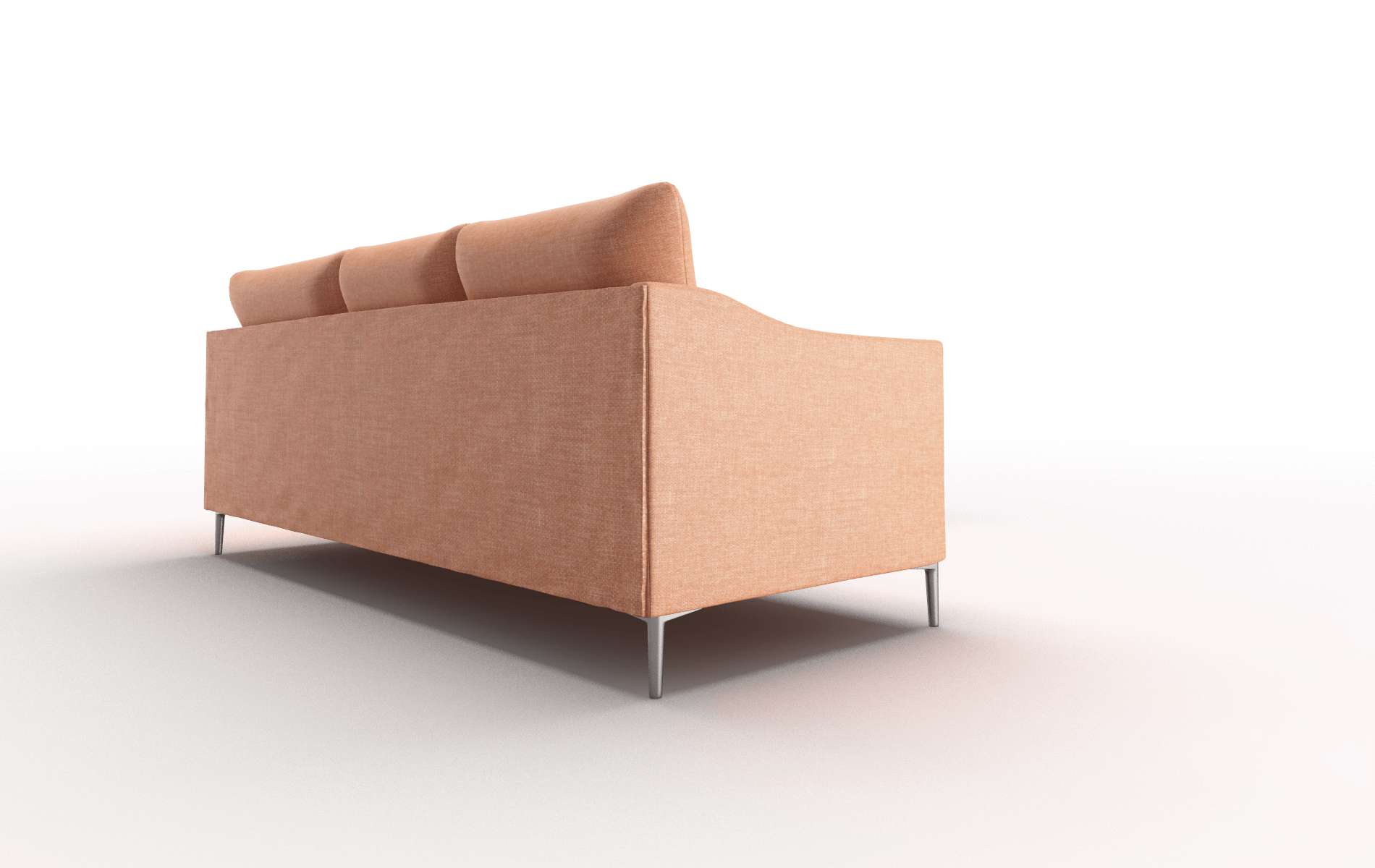 Hamburg Keylargo Terracotta Sectional metal legs 3