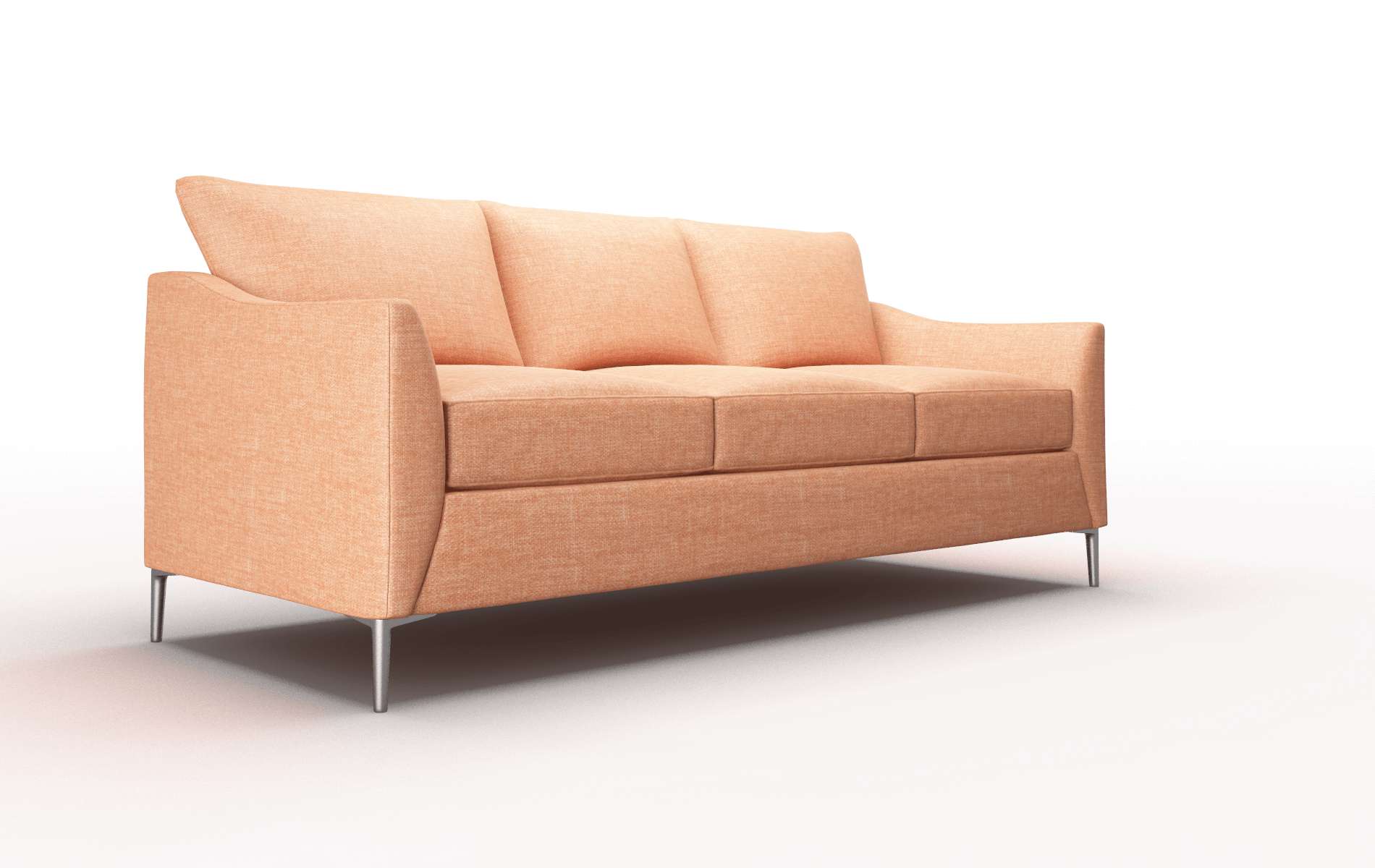 Hamburg Keylargo Terracotta Sofa metal legs 2