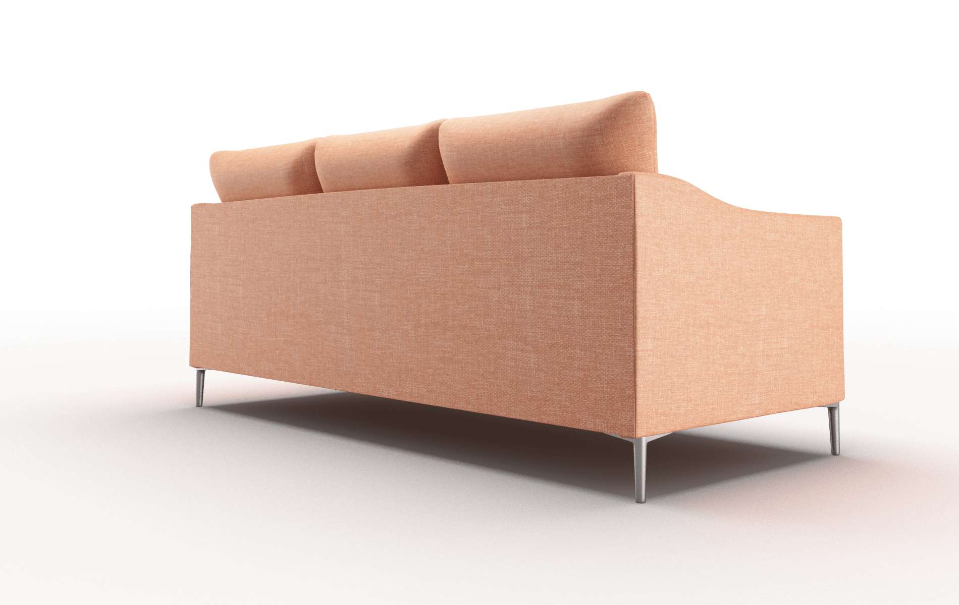 Hamburg Keylargo Terracotta Sofa metal legs 5