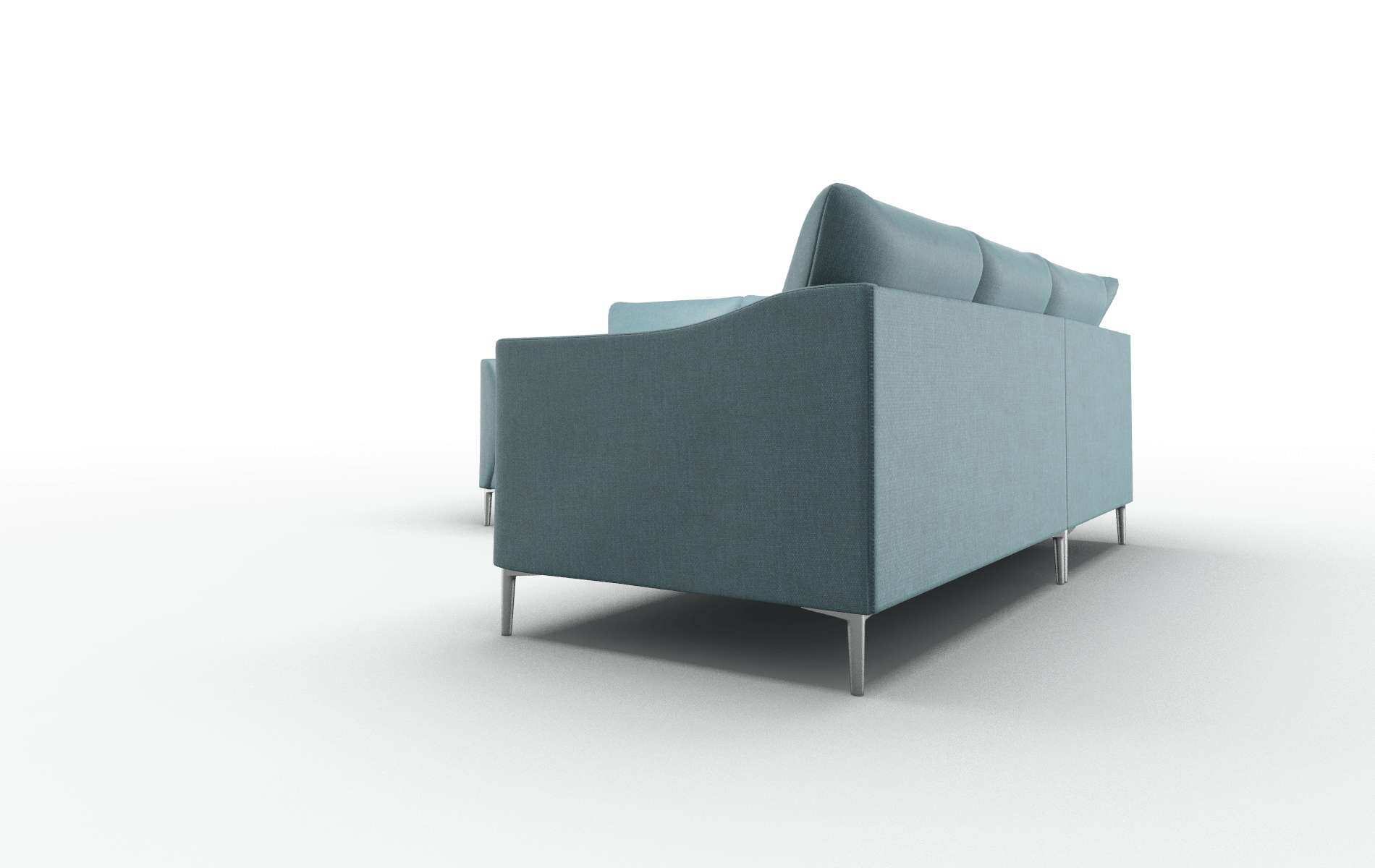 Hamburg Keylargo Zenithteal Sectional metal legs 4