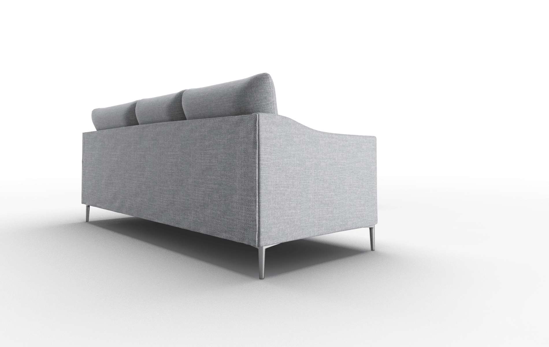 Hamburg Lana Ash Sectional metal legs 3