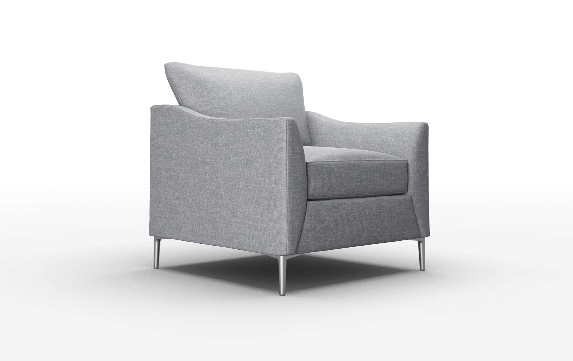 Hamburg Lana Onyx Chair metal legs 2