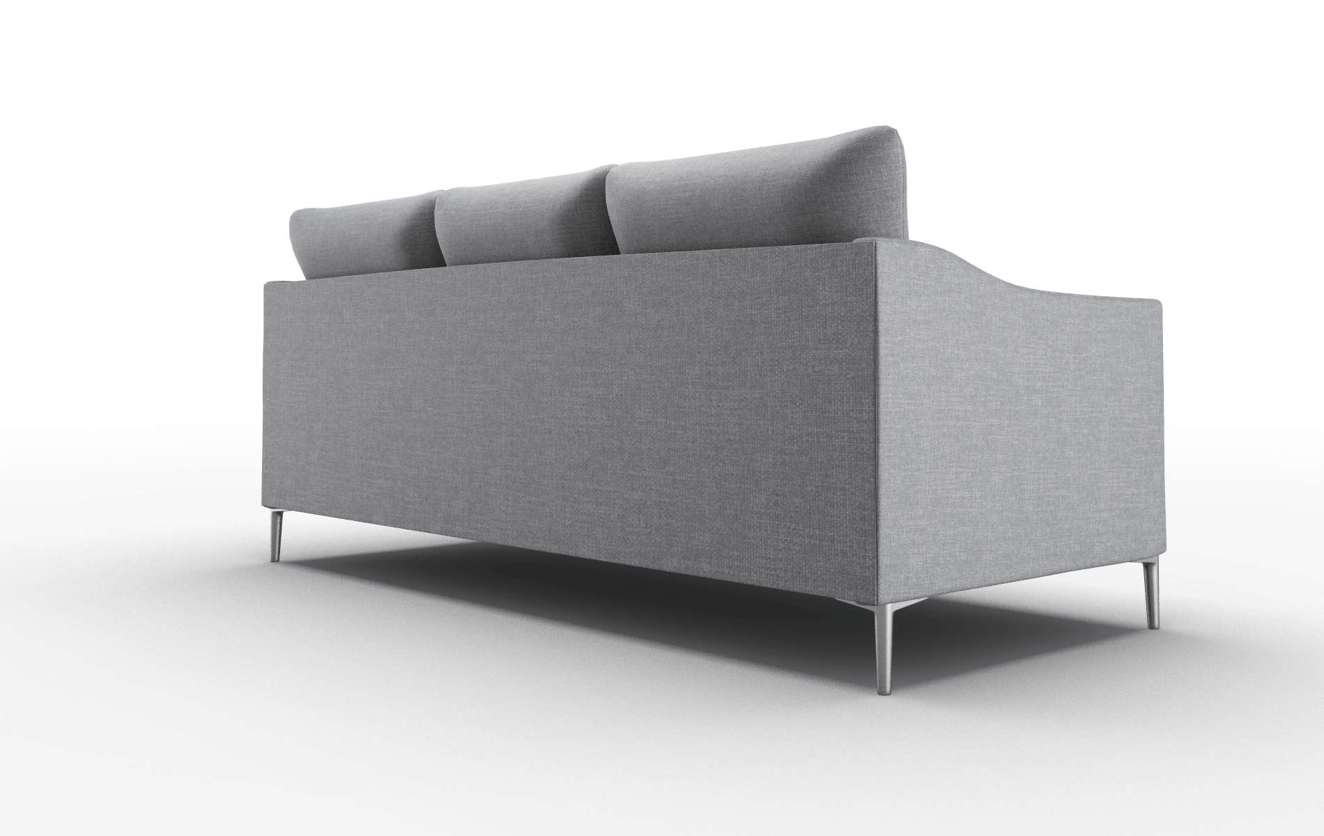 Hamburg Lana Onyx Sofa metal legs 5