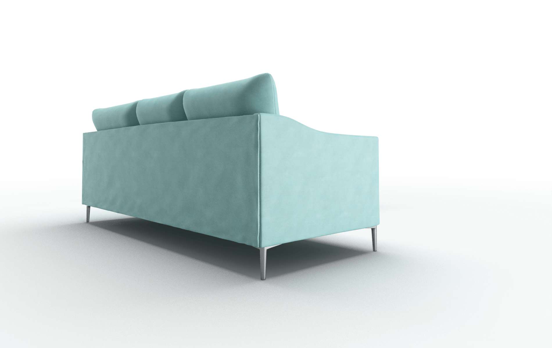 Hamburg Leslie Caribbean Sectional metal legs 3