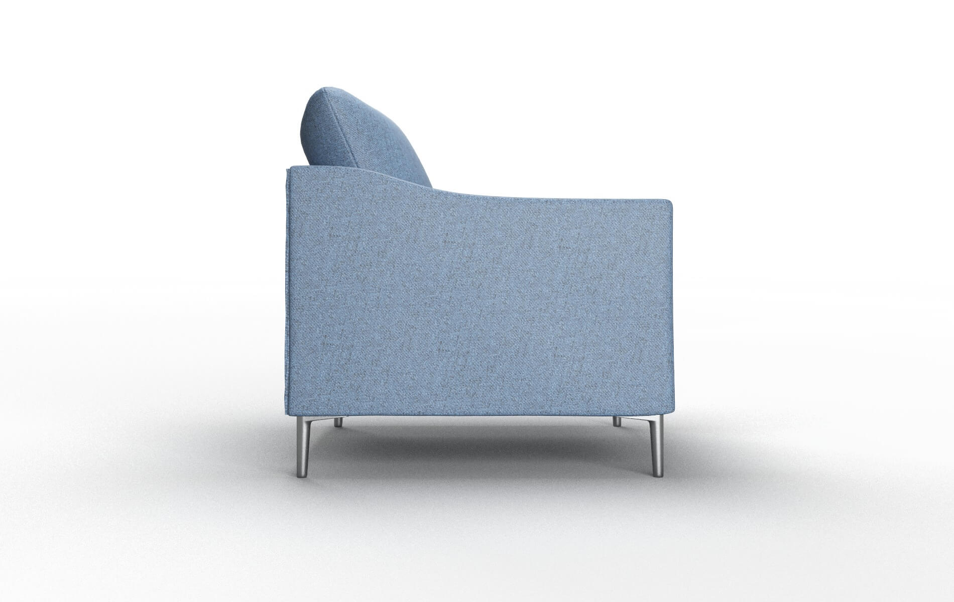 Hamburg Leslie Indigo Chair metal legs 3