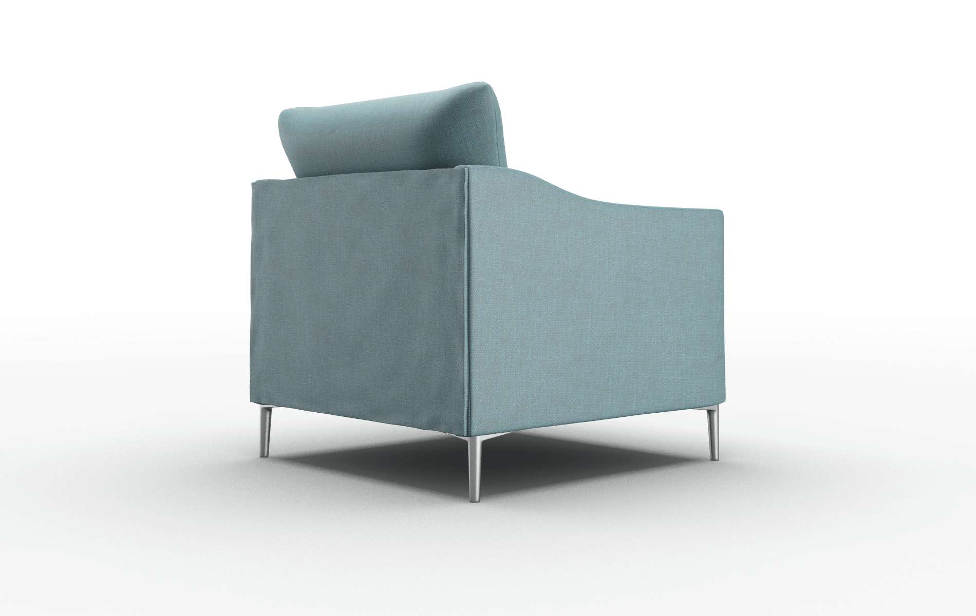 Hamburg Leslie Peacock Chair metal legs 5