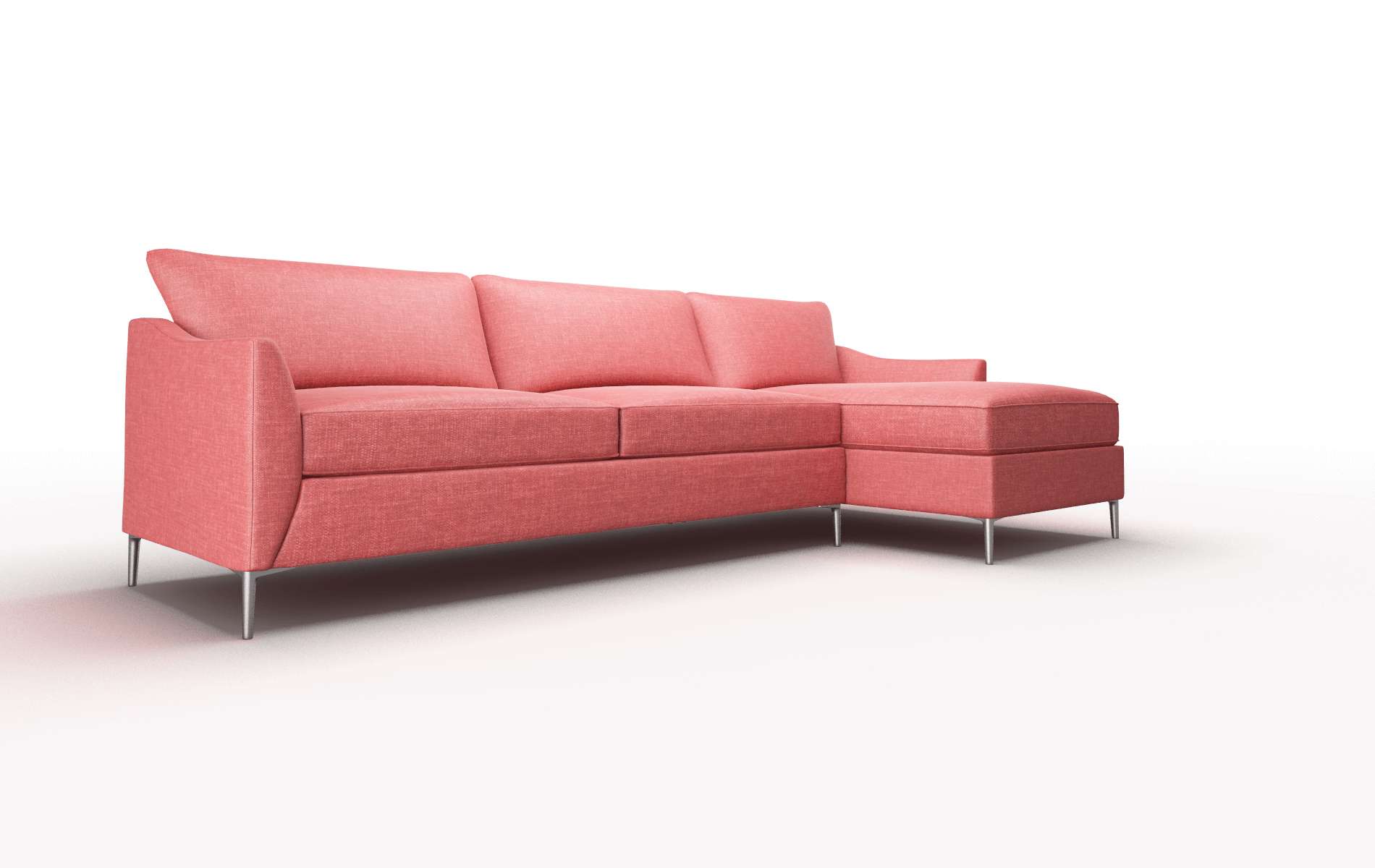 Hamburg Leslie Poppy Panel metal legs 2