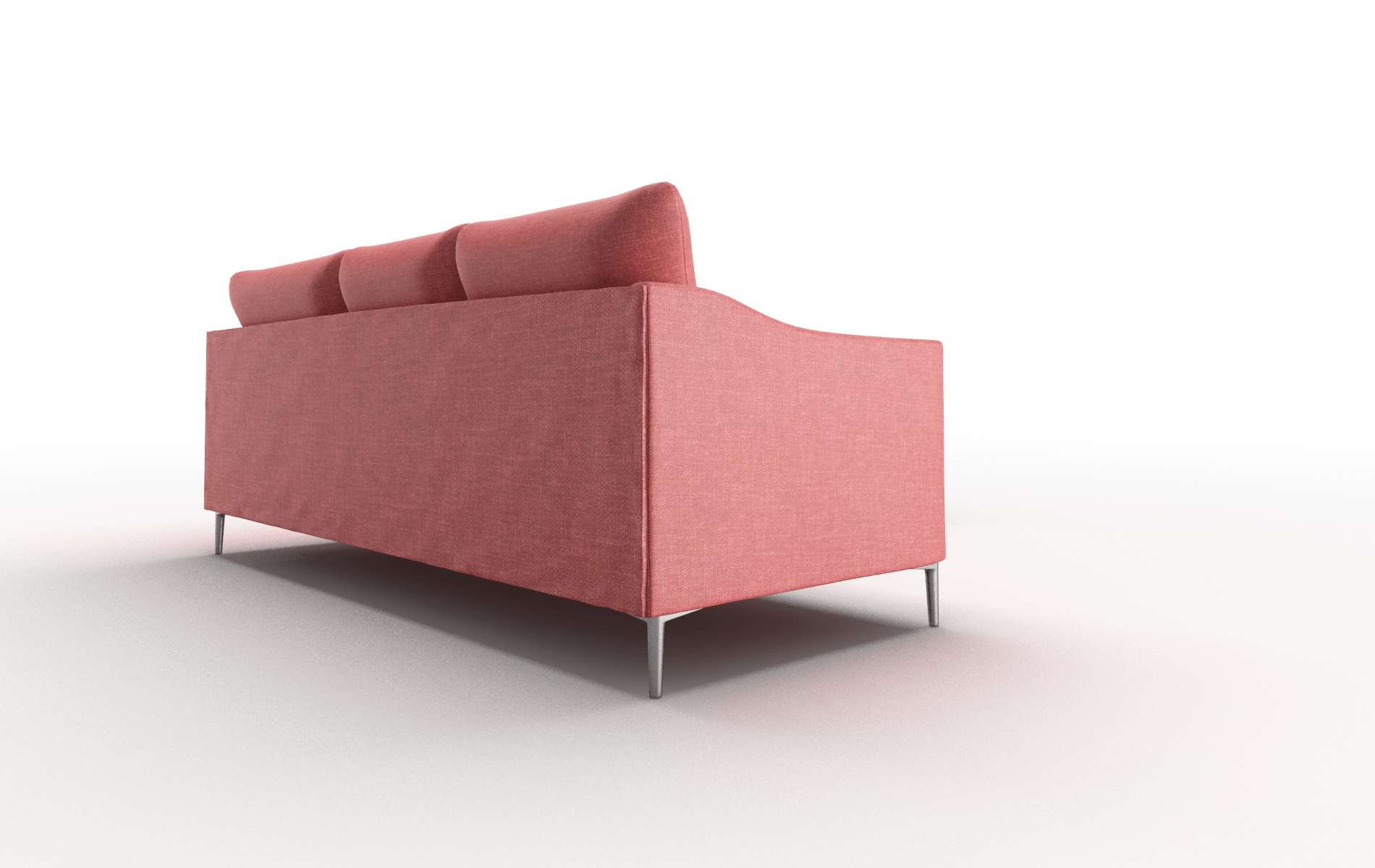 Hamburg Leslie Poppy Sectional metal legs 3