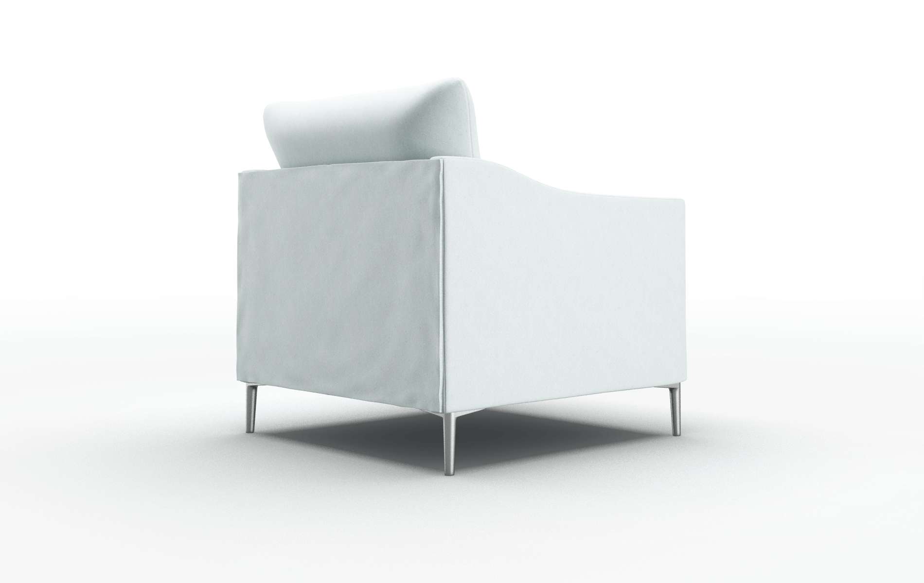 Hamburg Leslie Robins_egg Chair metal legs 5