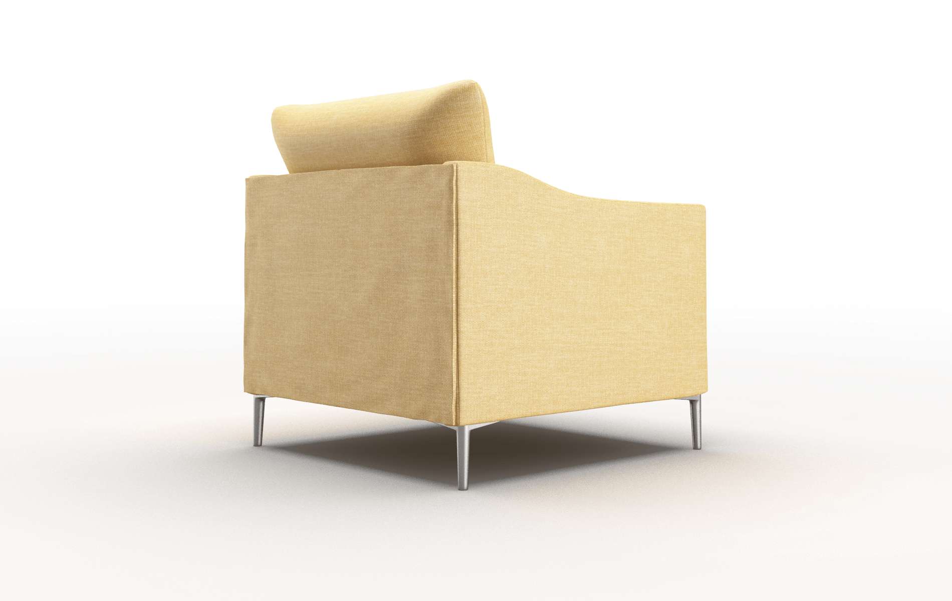 Hamburg Leslie Saffron Chair metal legs 5
