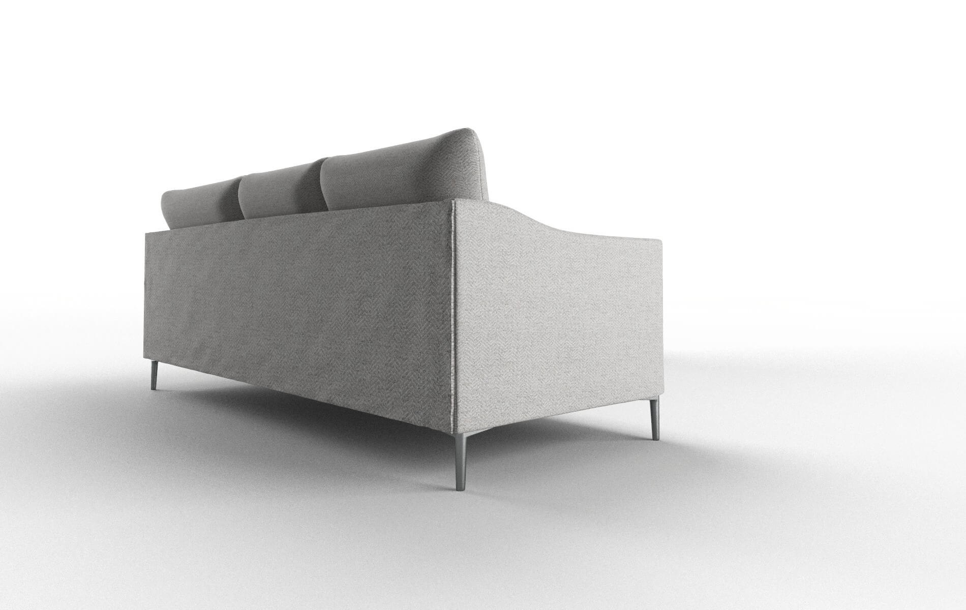 Hamburg Malibu Dove Sectional metal legs 3