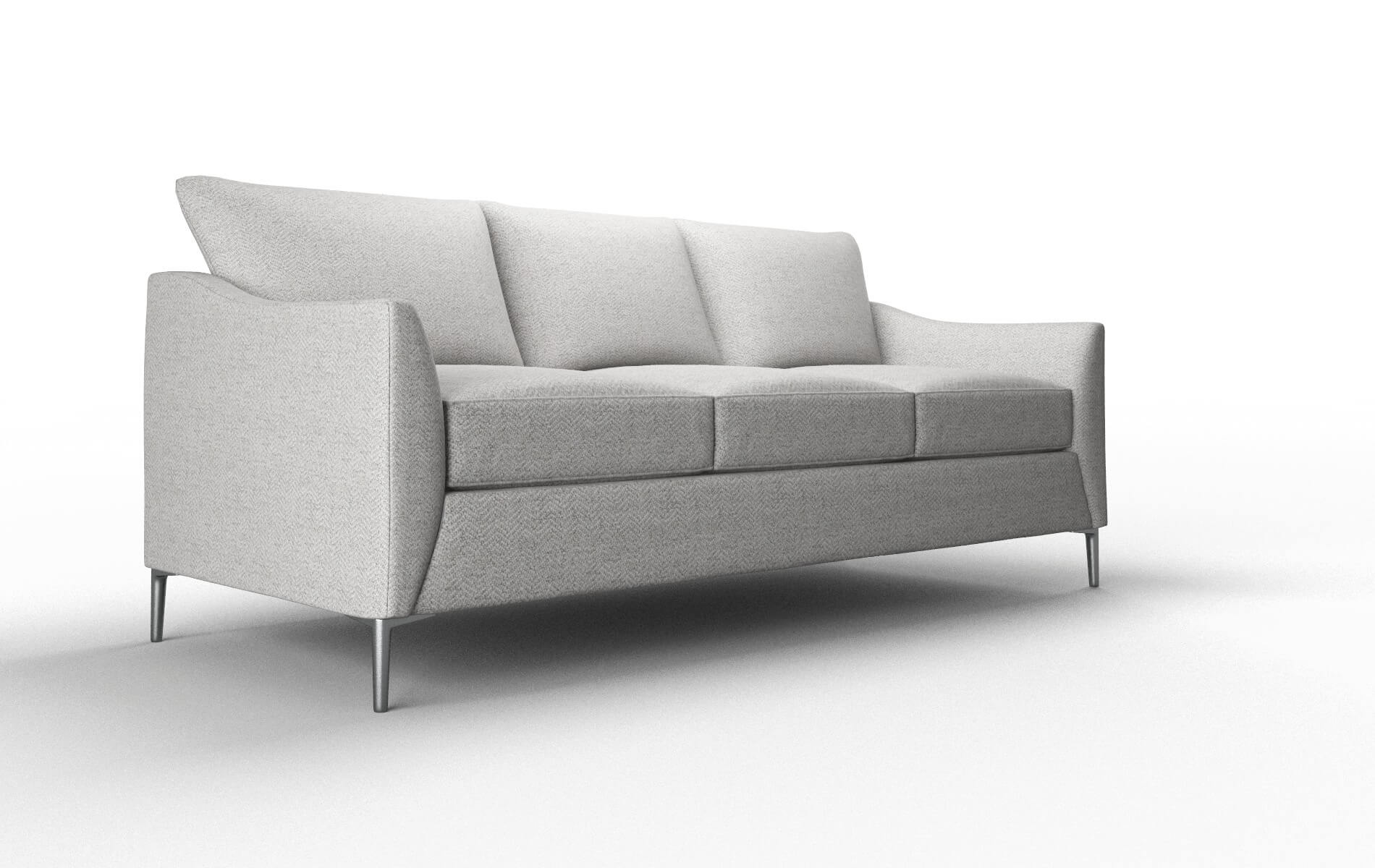 Hamburg Malibu Dove Sofa metal legs 2