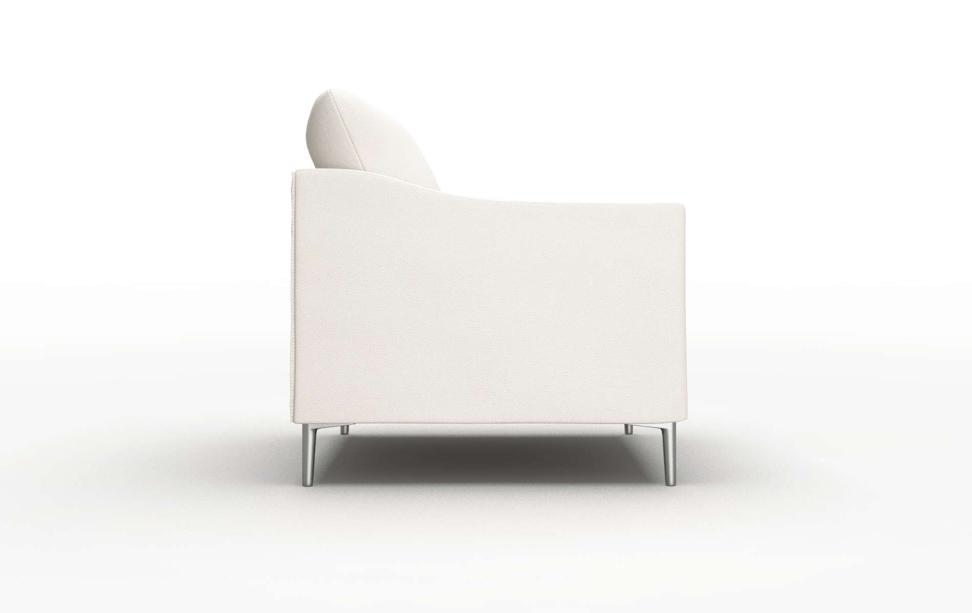 Hamburg Malibu Linen Chair metal legs 3