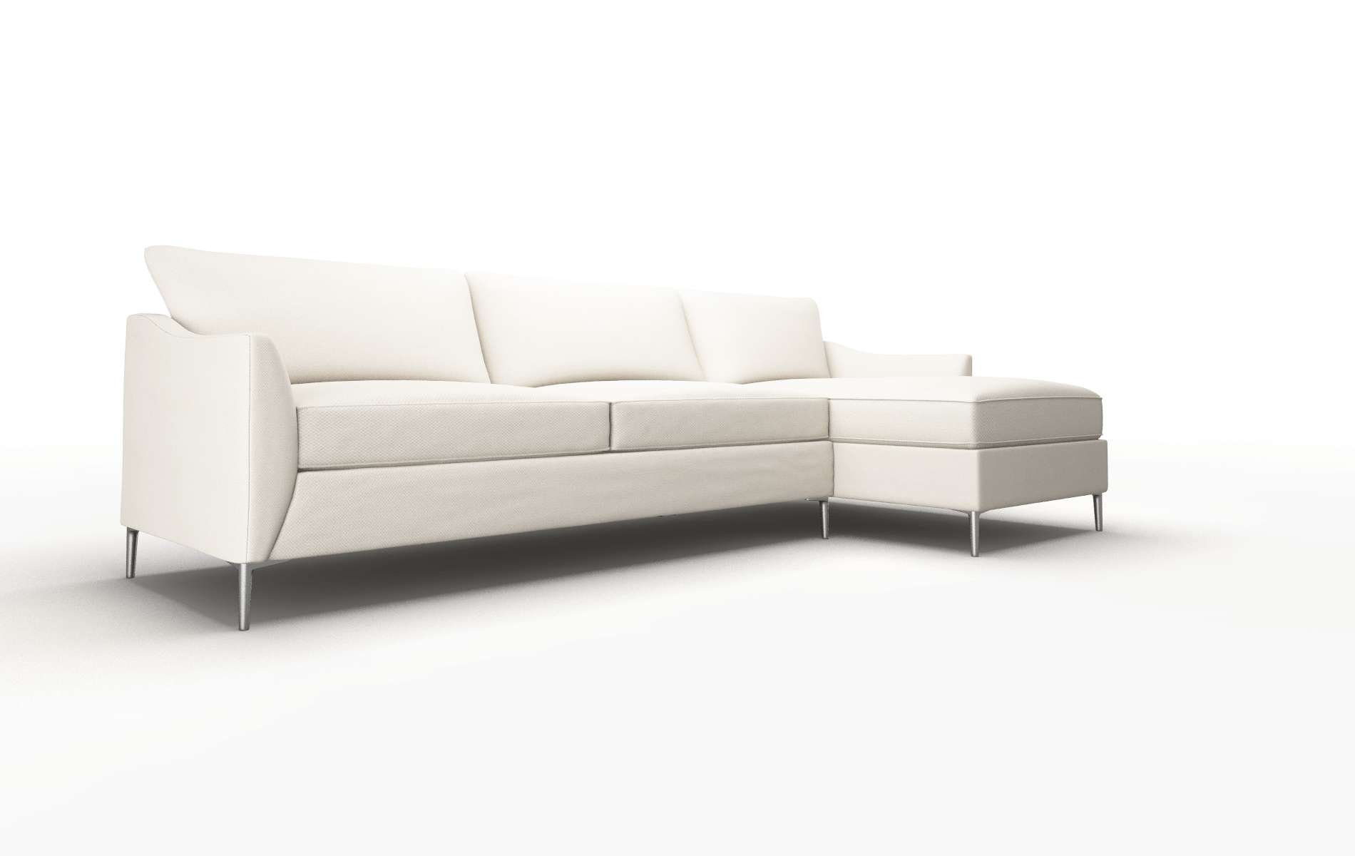 Hamburg Malibu Linen Panel metal legs 2