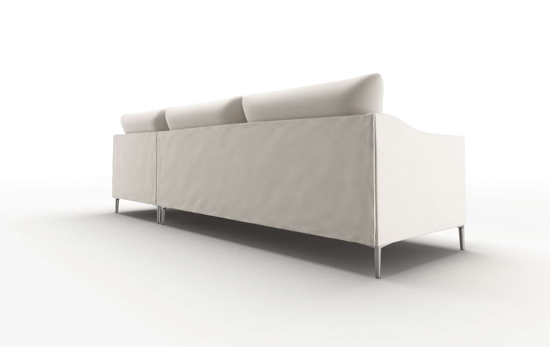 Hamburg Malibu Linen Panel metal legs 5