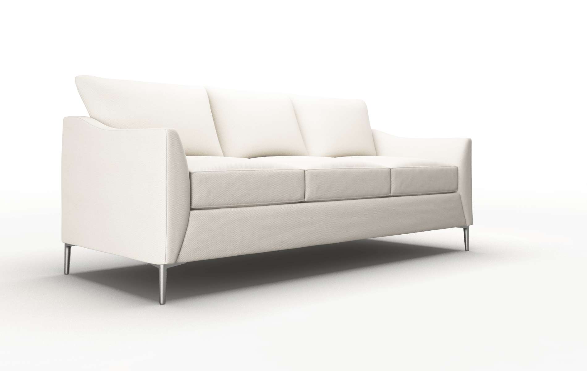 Hamburg Malibu Linen Sofa metal legs 2