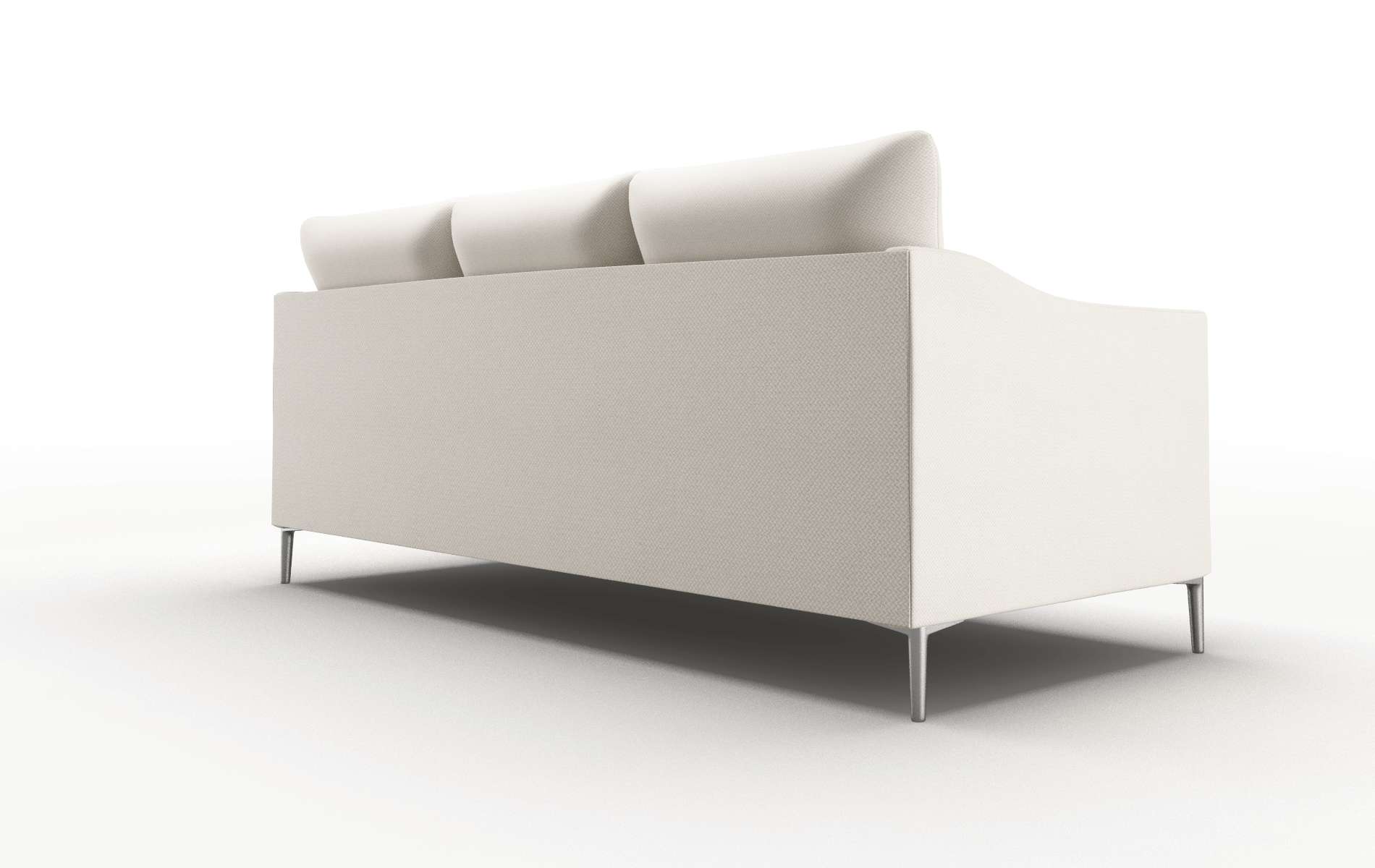 Hamburg Malibu Linen Sofa metal legs 5
