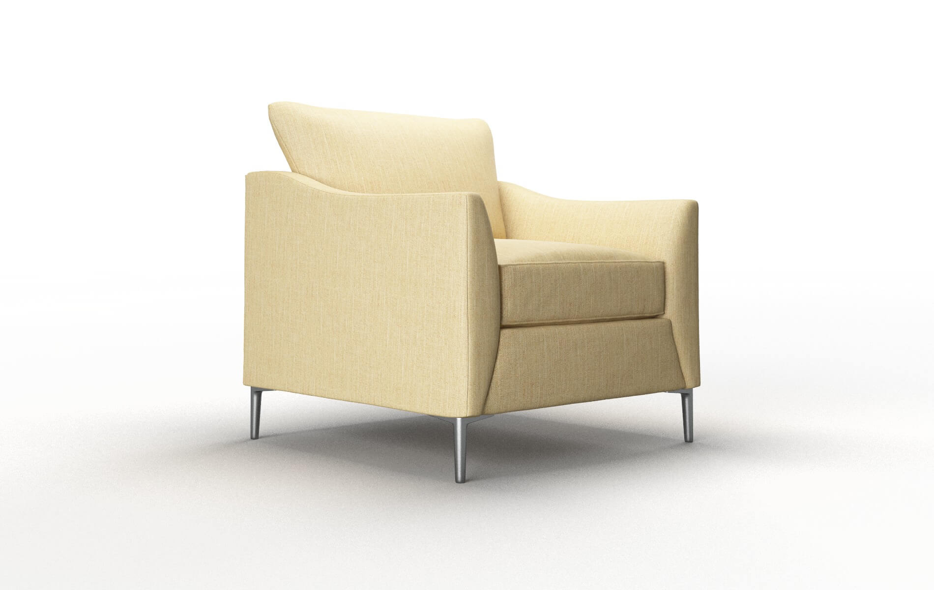 Hamburg Malibu Maize Chair metal legs 2